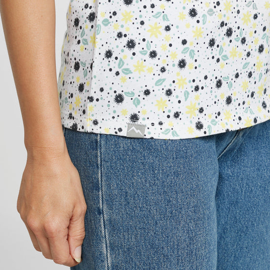 Women’s Ditsy Print Short Sleeved Tee