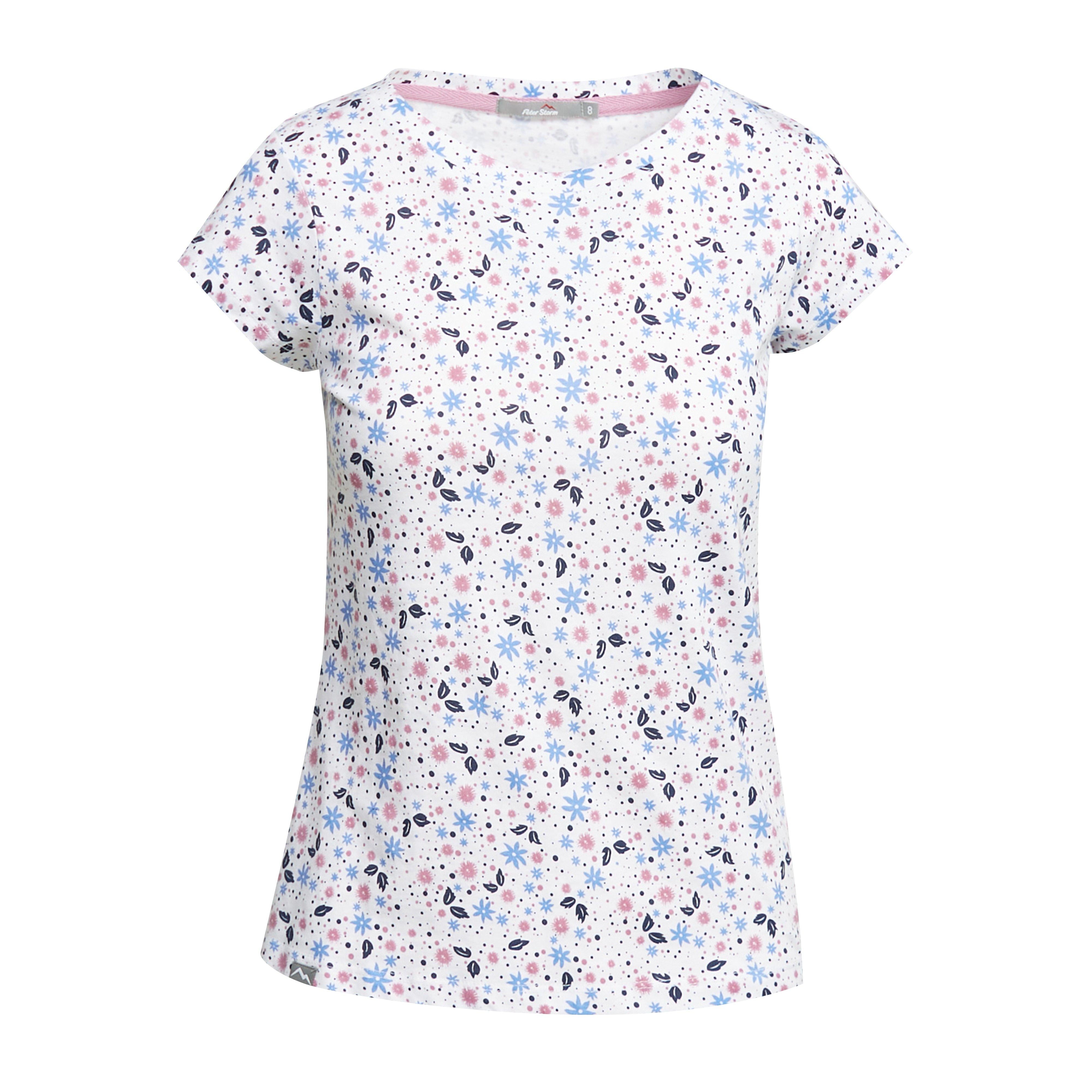 Women’s Ditsy Print Short Sleeved Tee