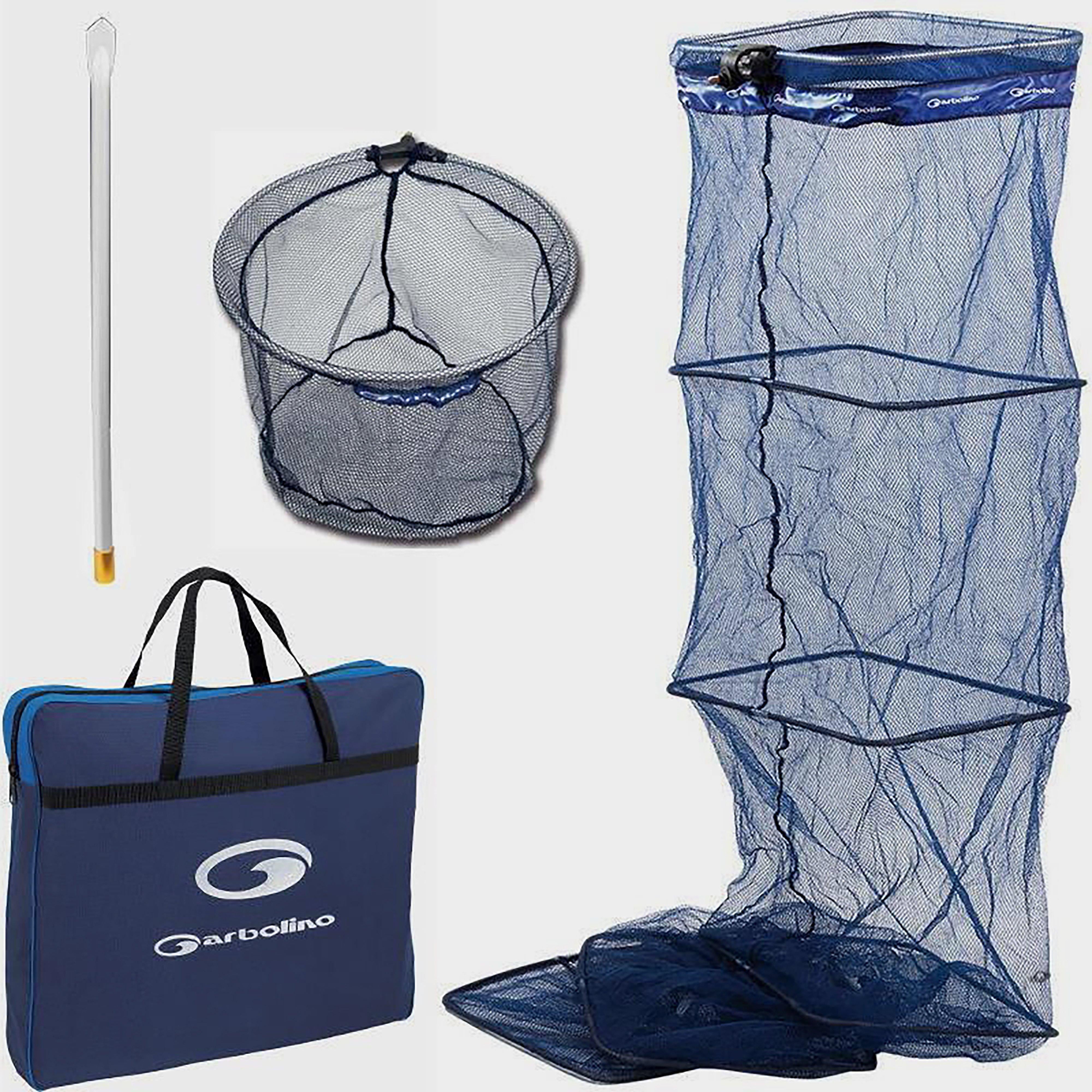 Garbolino Leader Keepnet + Netbag + Bankstick + Landing Net Combo