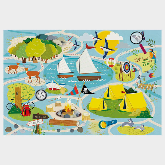 Kids' Camping Jigsaw