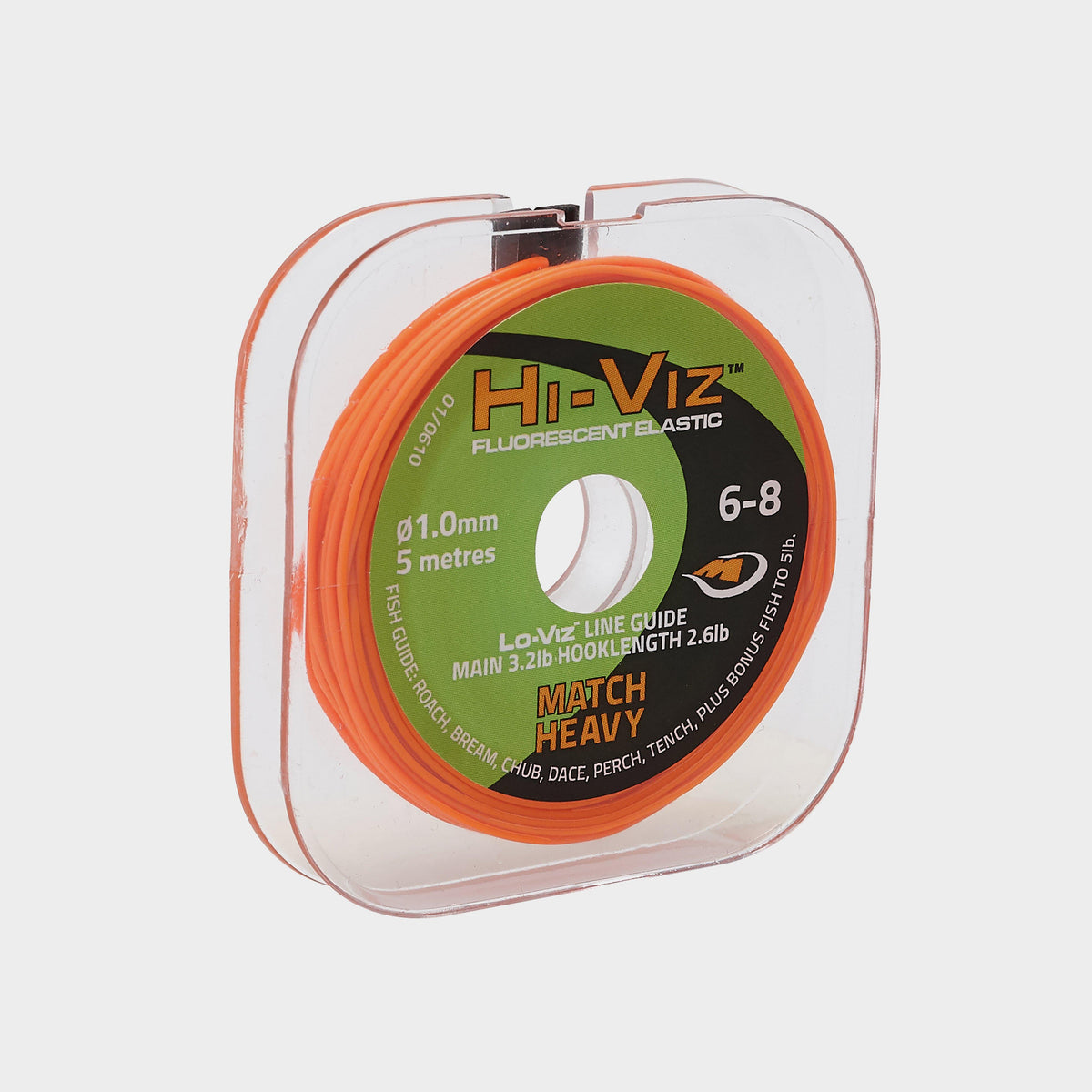 Middy Hiviz Pole Elastic Orange 6 8