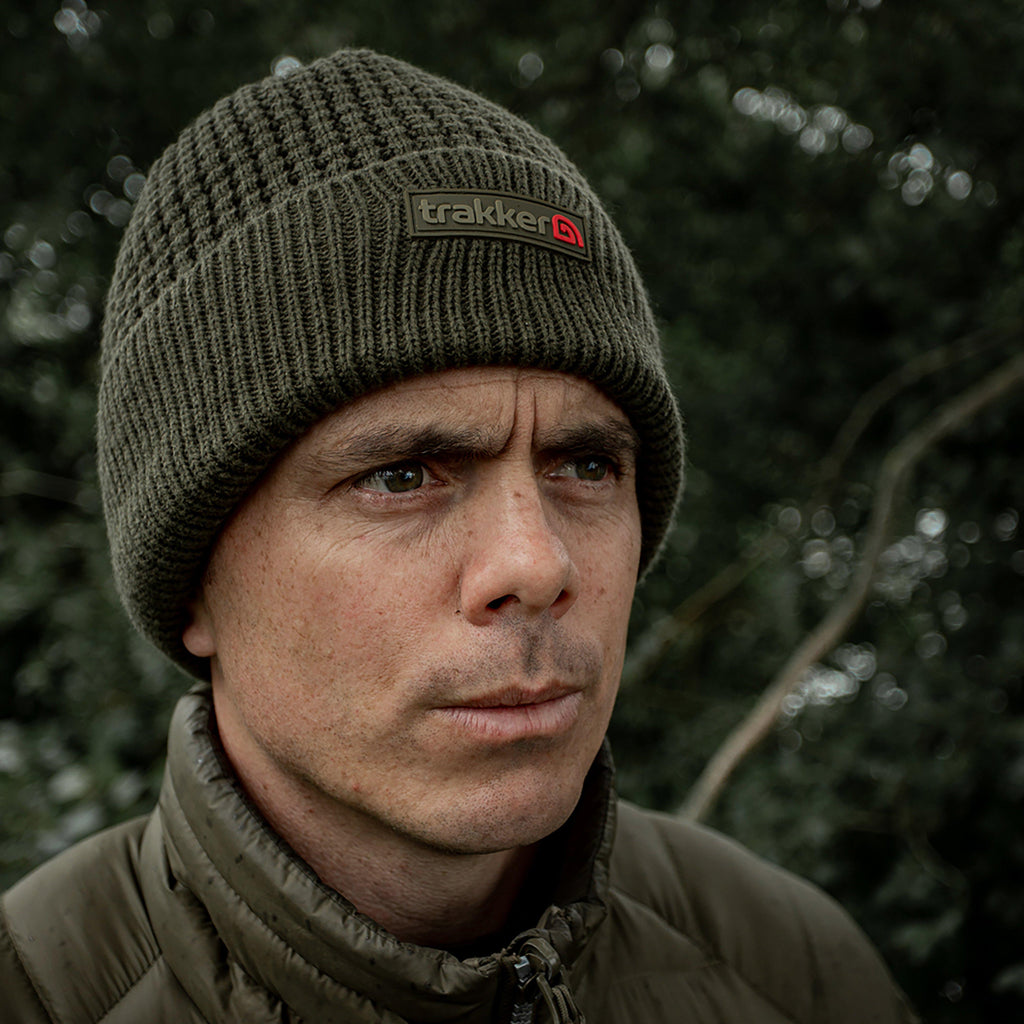 Textured Lined Beanie