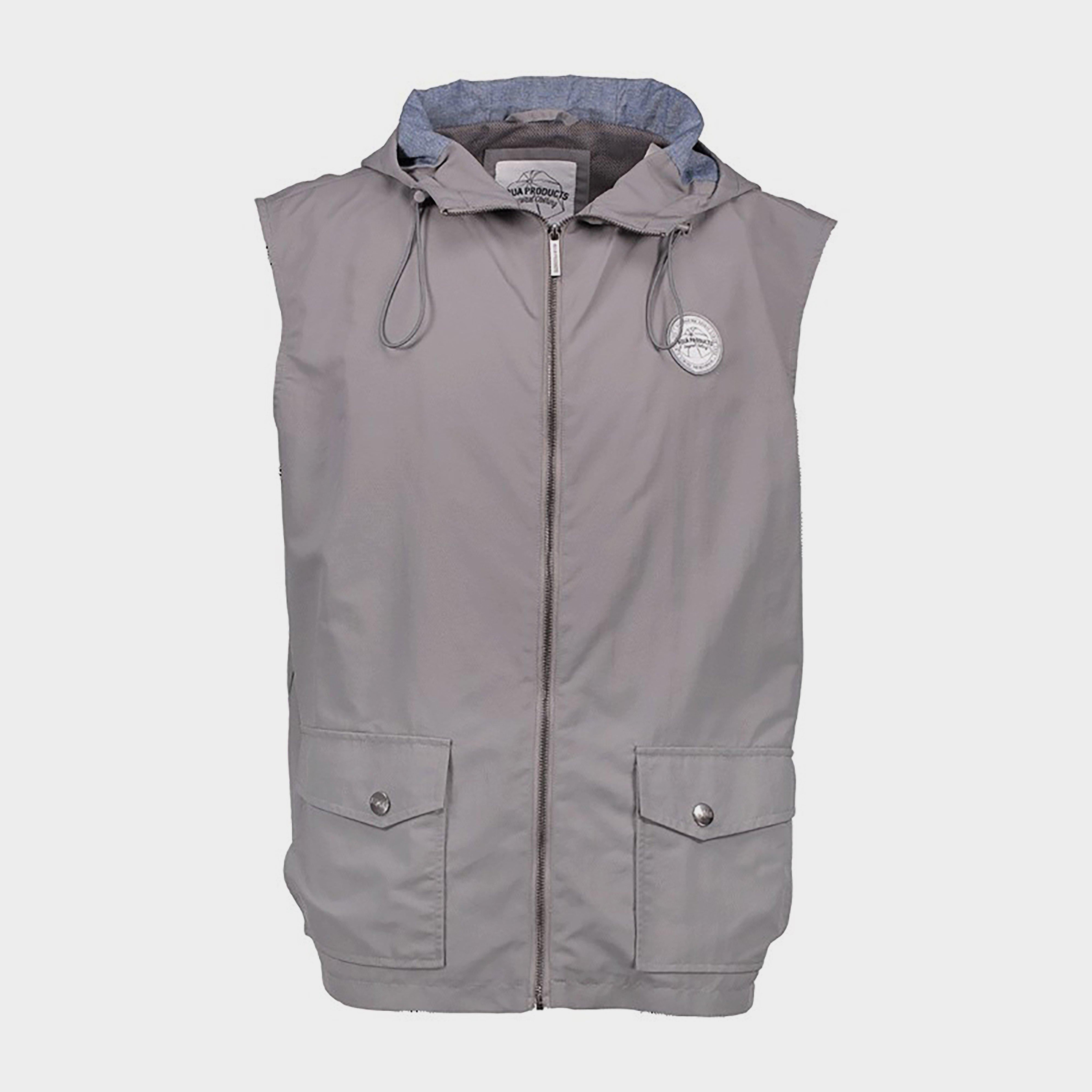High Neck Grey Gilet Small