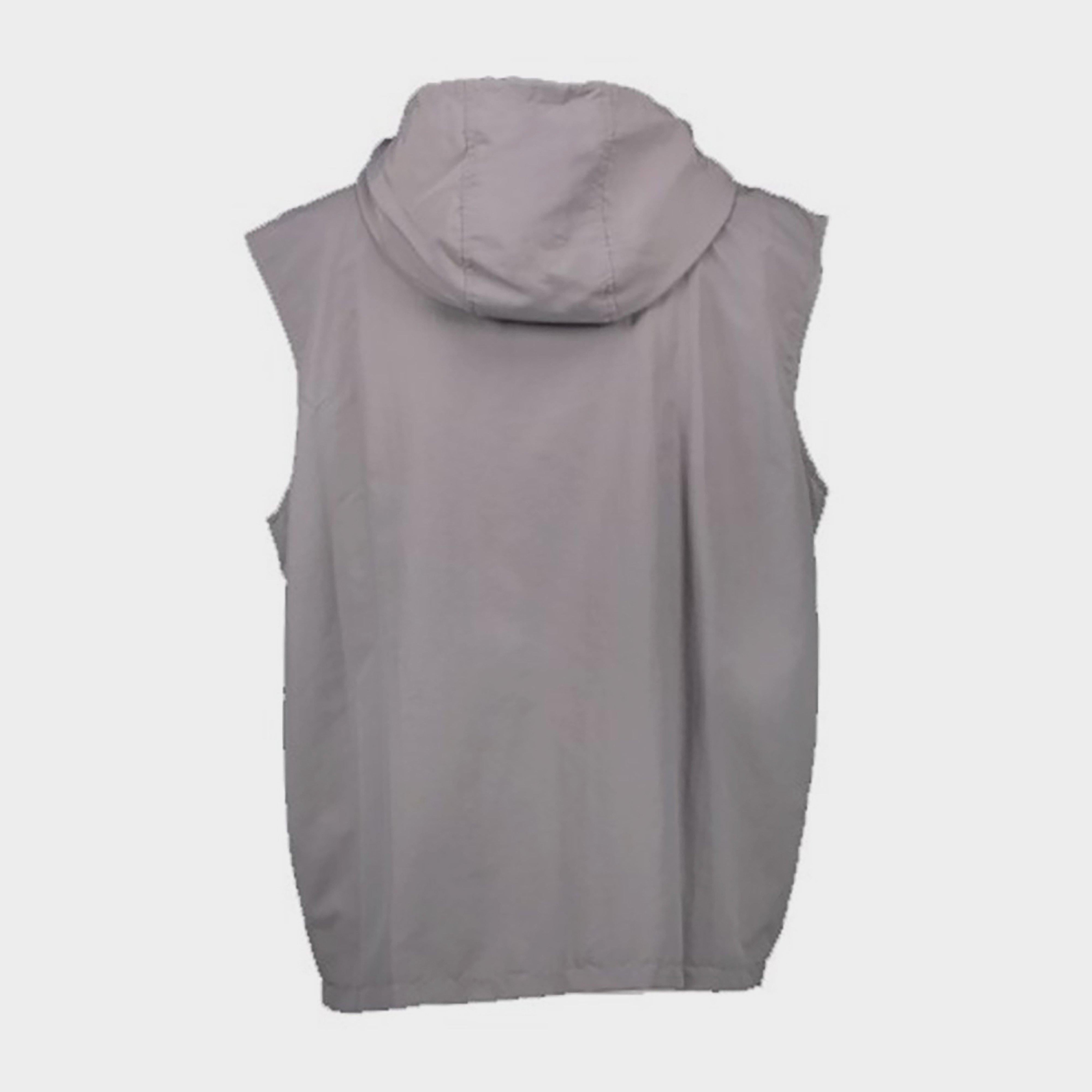 High Neck Grey Gilet Small