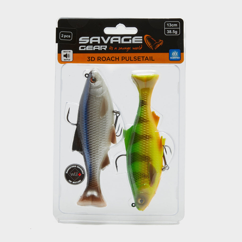 3D Pulse Tail Roach Twin Pack 13cm 38.5g