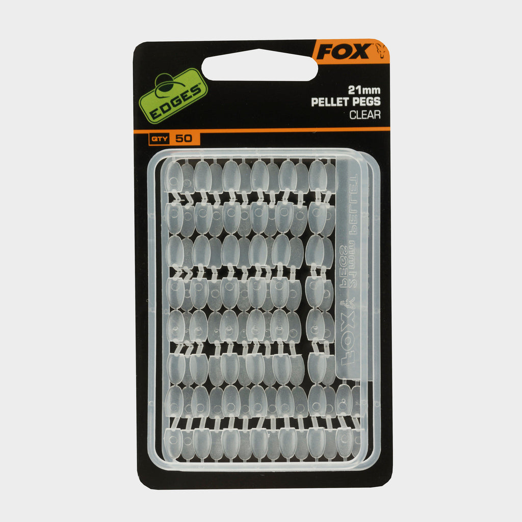 Edges Pellet Pegs 21mm Clear