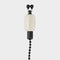 Blk Label Dinky Bobbin Wht