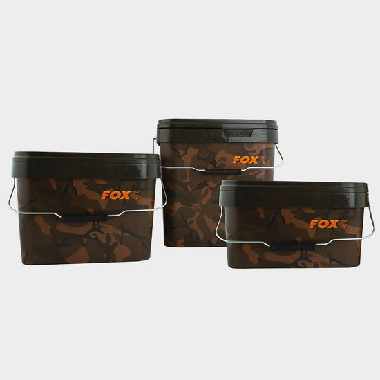 Camo Square Bucket 10 Litre