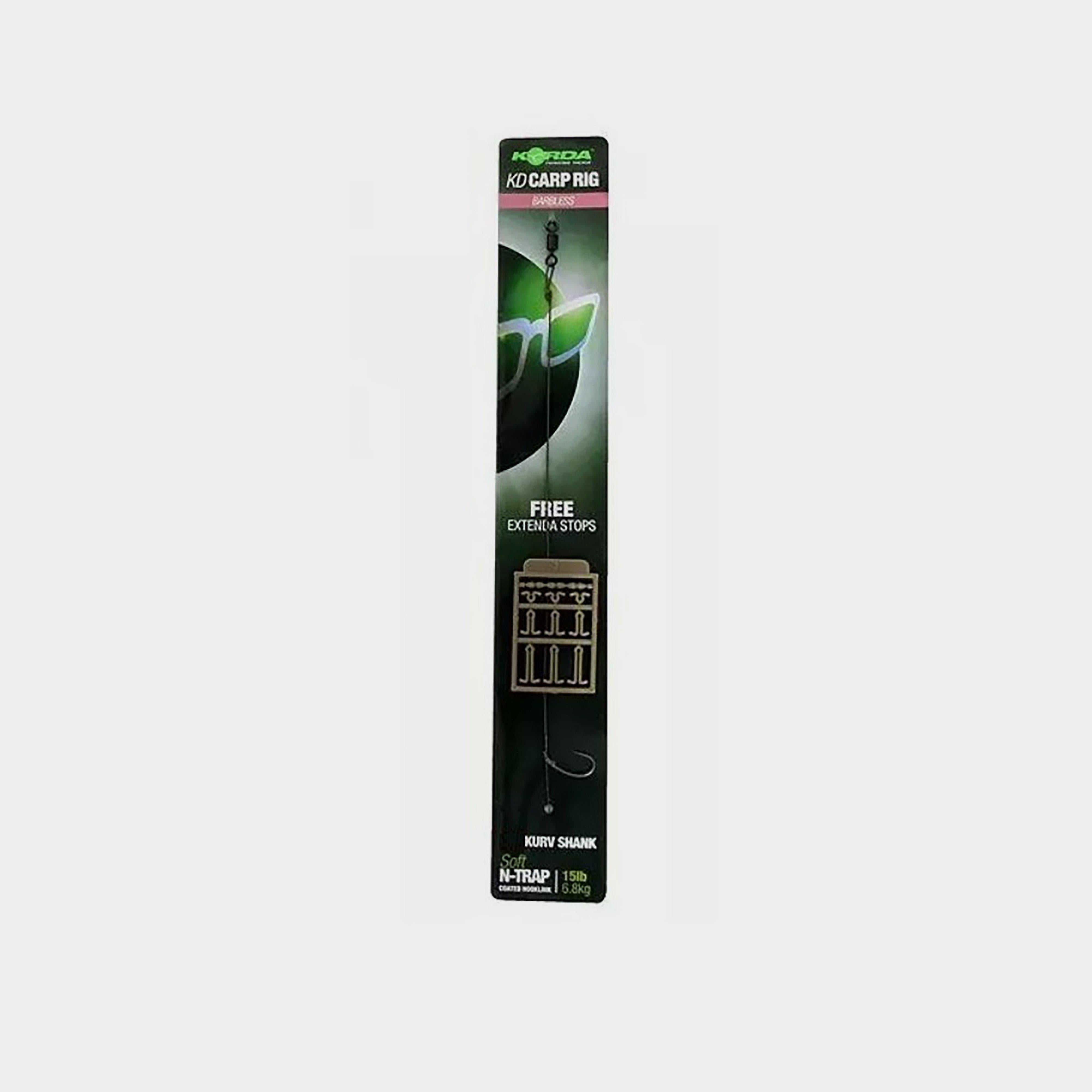 N Trap KD Rig Barbless Kurve Size 8