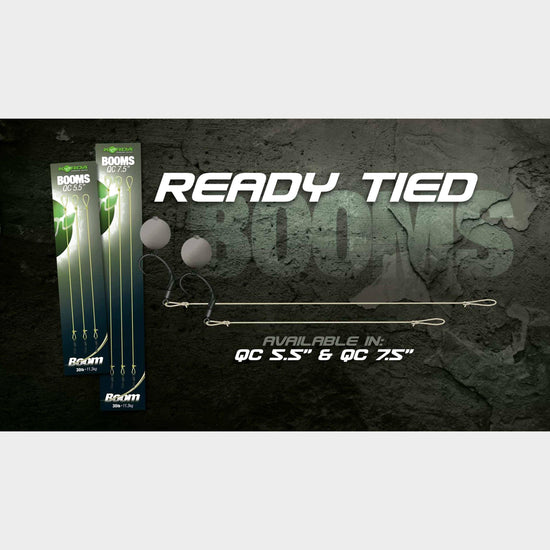 Ready Tied QC Booms 5.5 Inch 3 Pack