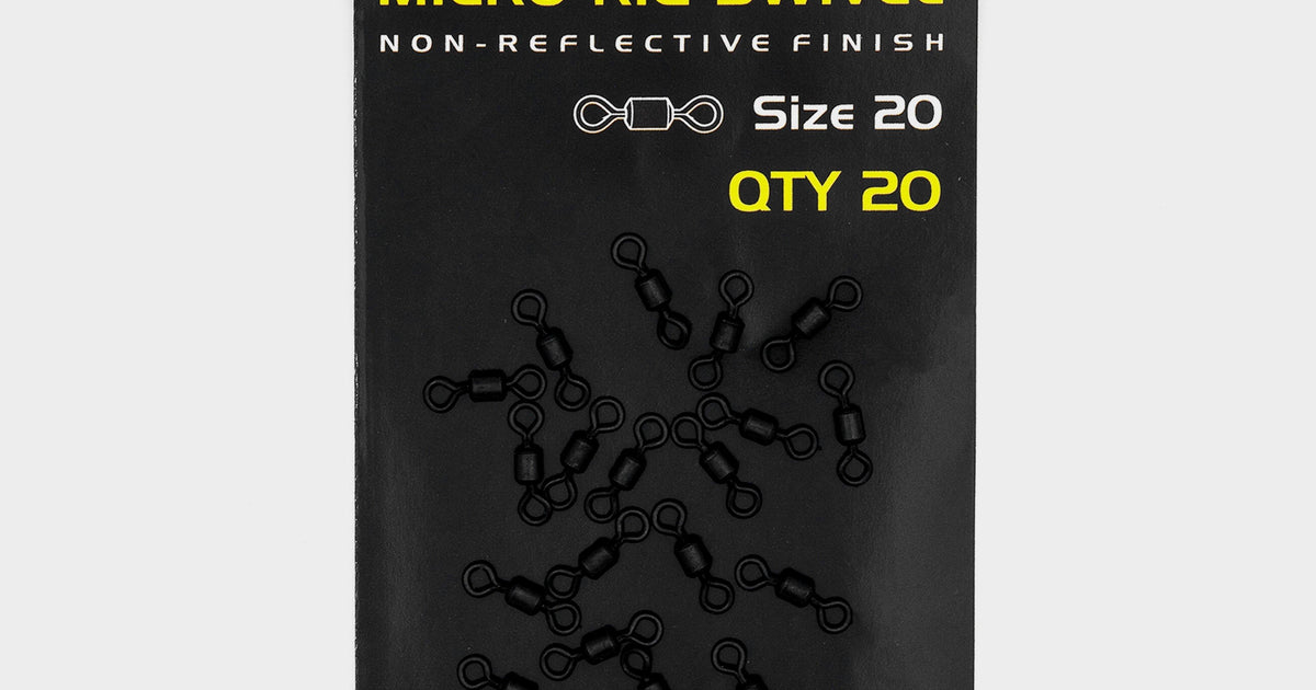 Black Korda Micro Rig Swivel – GO Outdoors