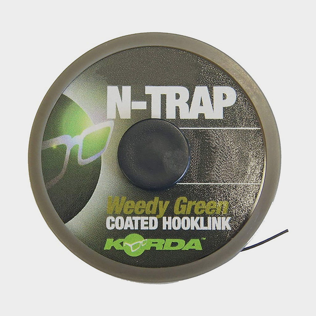 N Trap Soft Coated Hooklink 20lb Weed