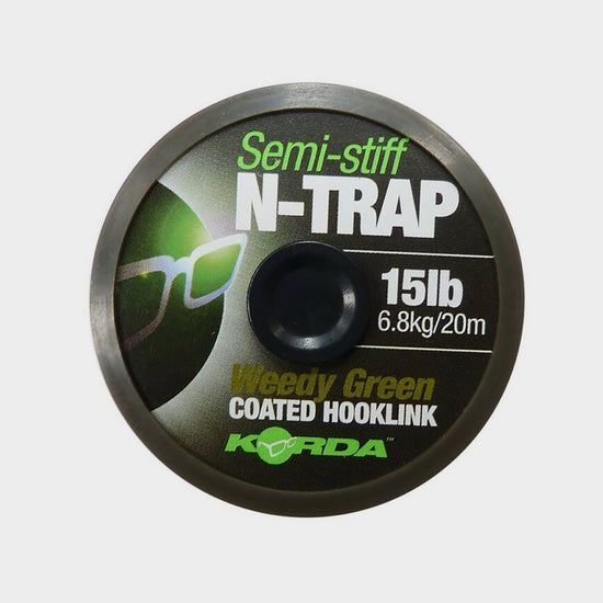 N-Trap Semi Stiff 15lb Weed Green