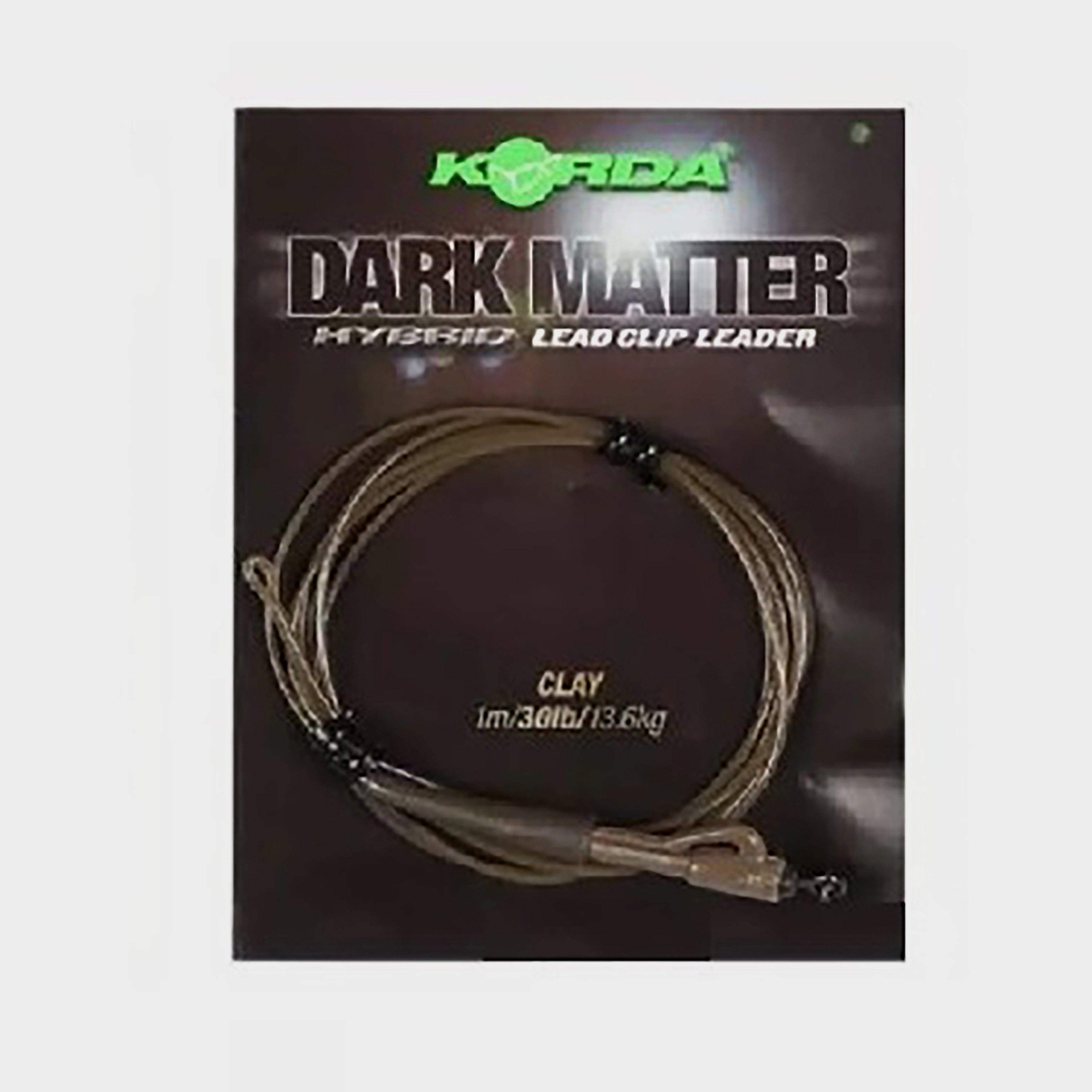 Safezone Dark Matter Leader Hybrid Lead Clip Clear 30lb