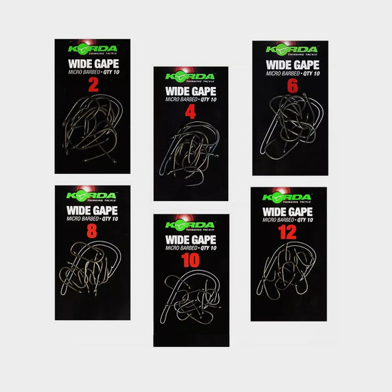 Wide Gape Hook Barbed Size 6