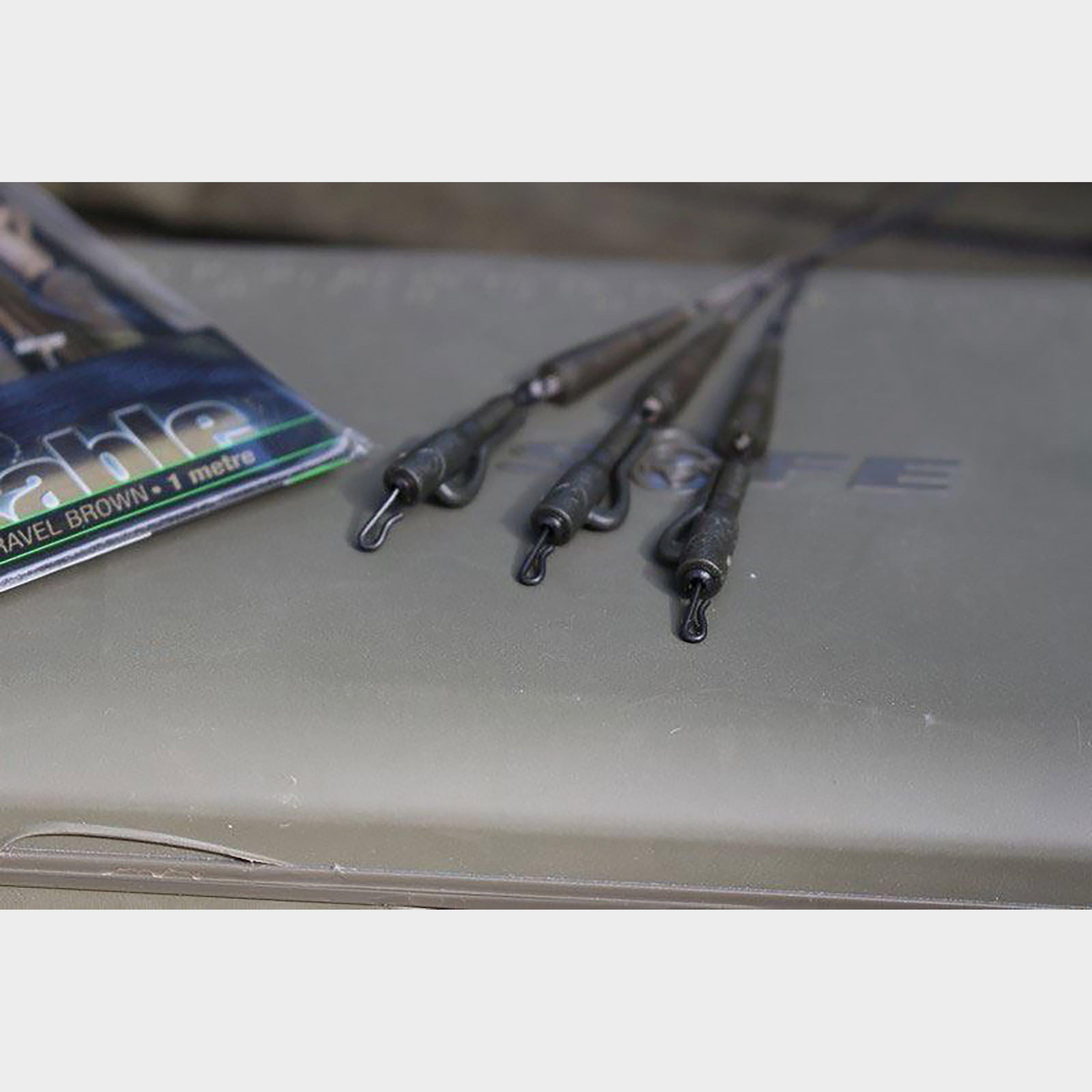 Leadcore Leaders - Hybrid Lead Clip QC Swivel Weed Green