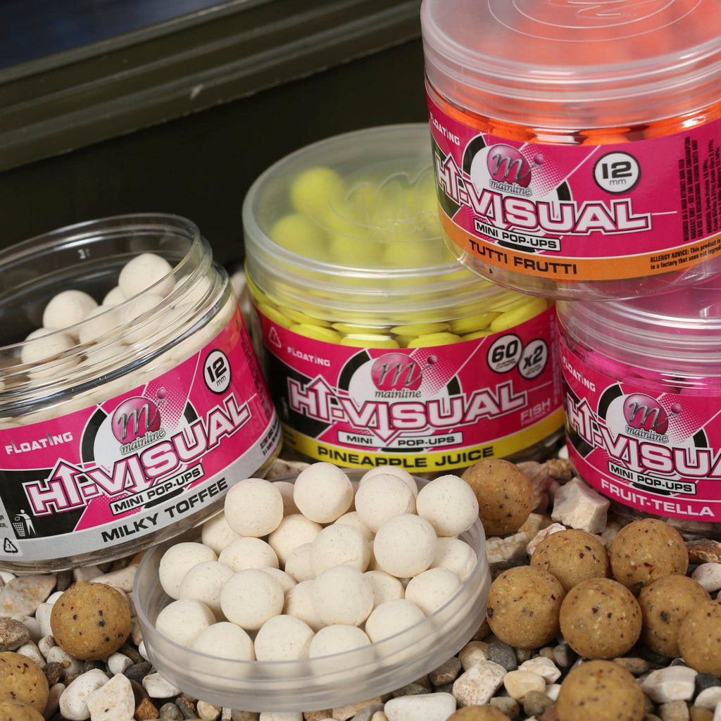 Hi-Visual Washed Out Pink Pop-Ups Shellfish Black Pepper 12mm