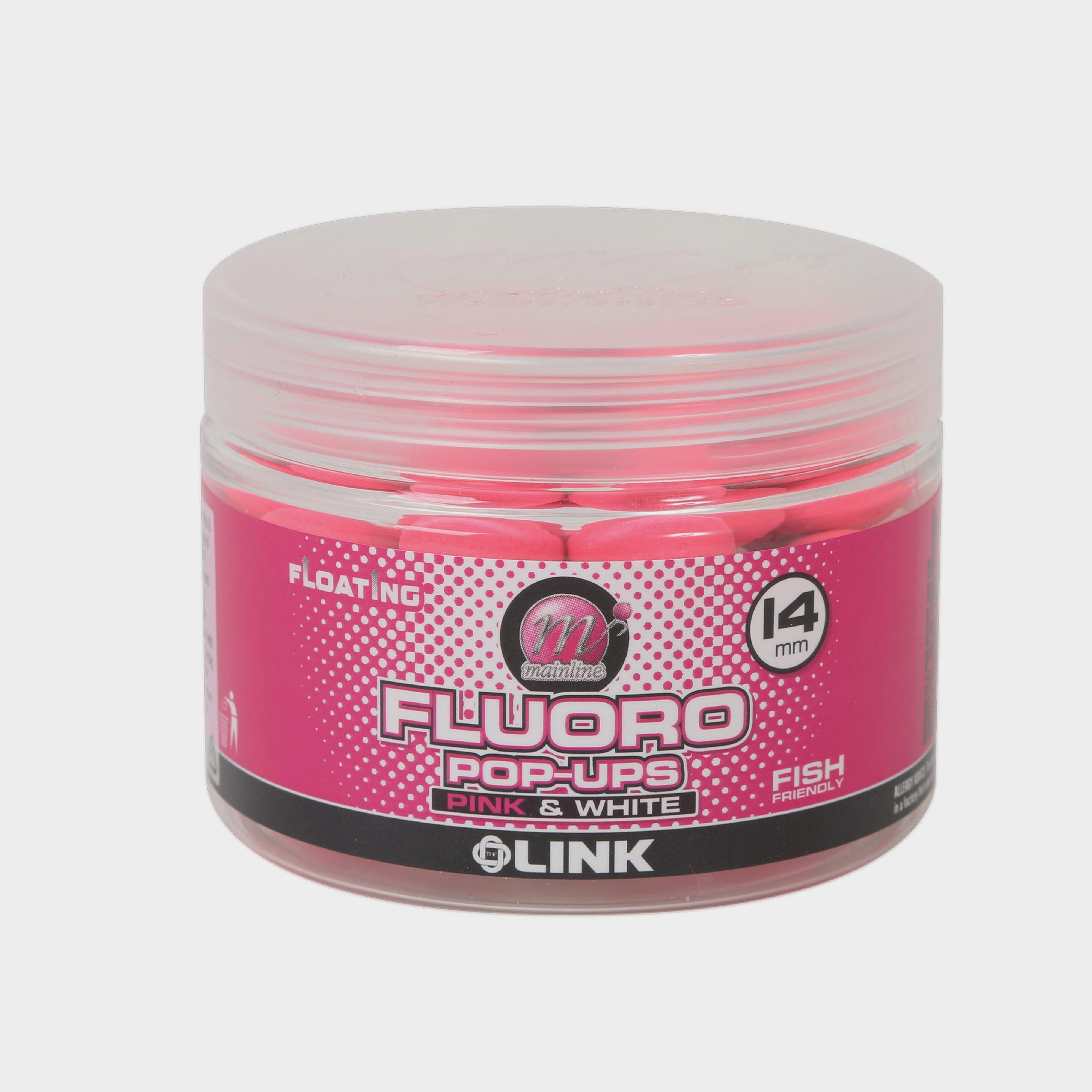 Fluoro Pop-Ups Pink & White The Link 14mm