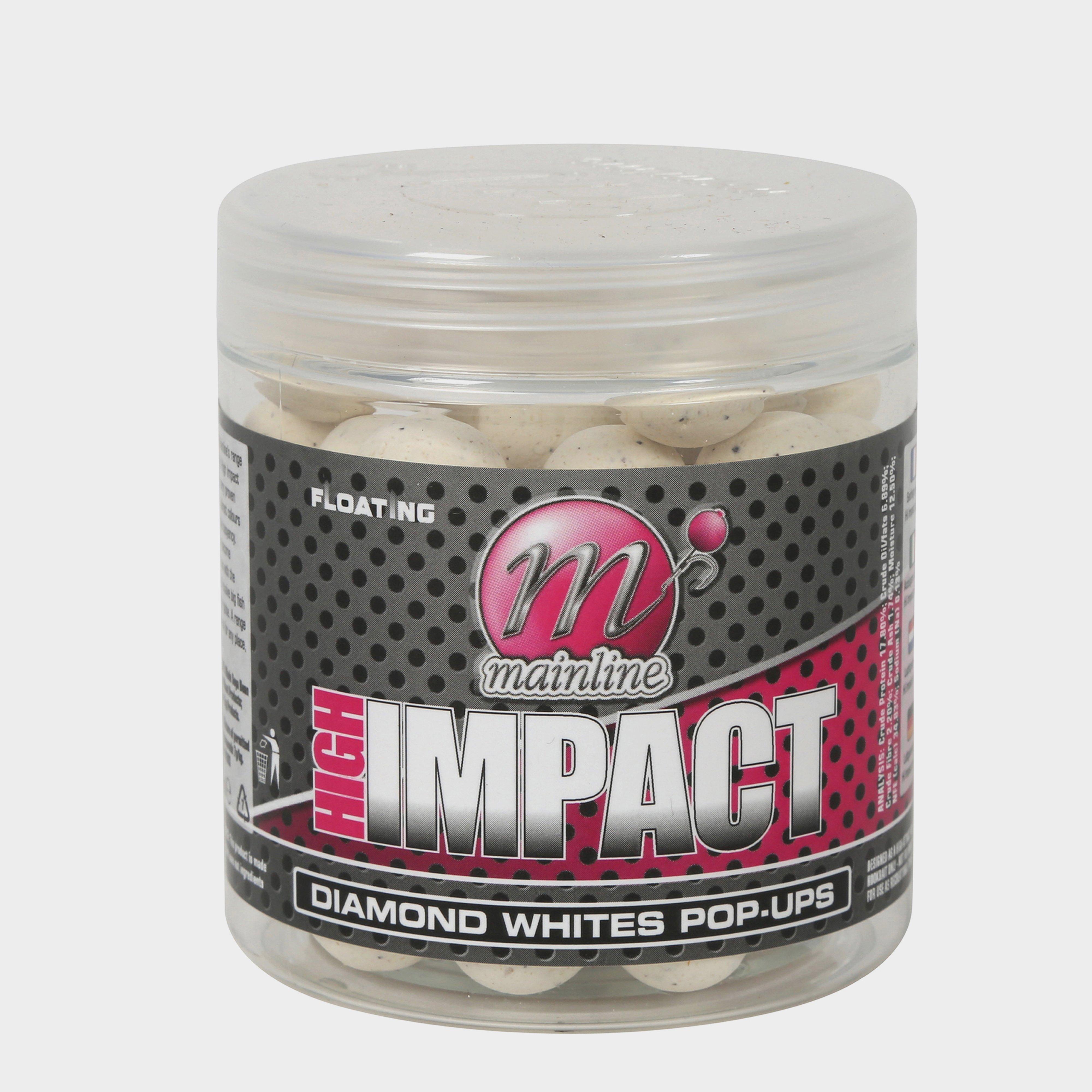 15mm Hi Impact Diamond Whts Pop Up