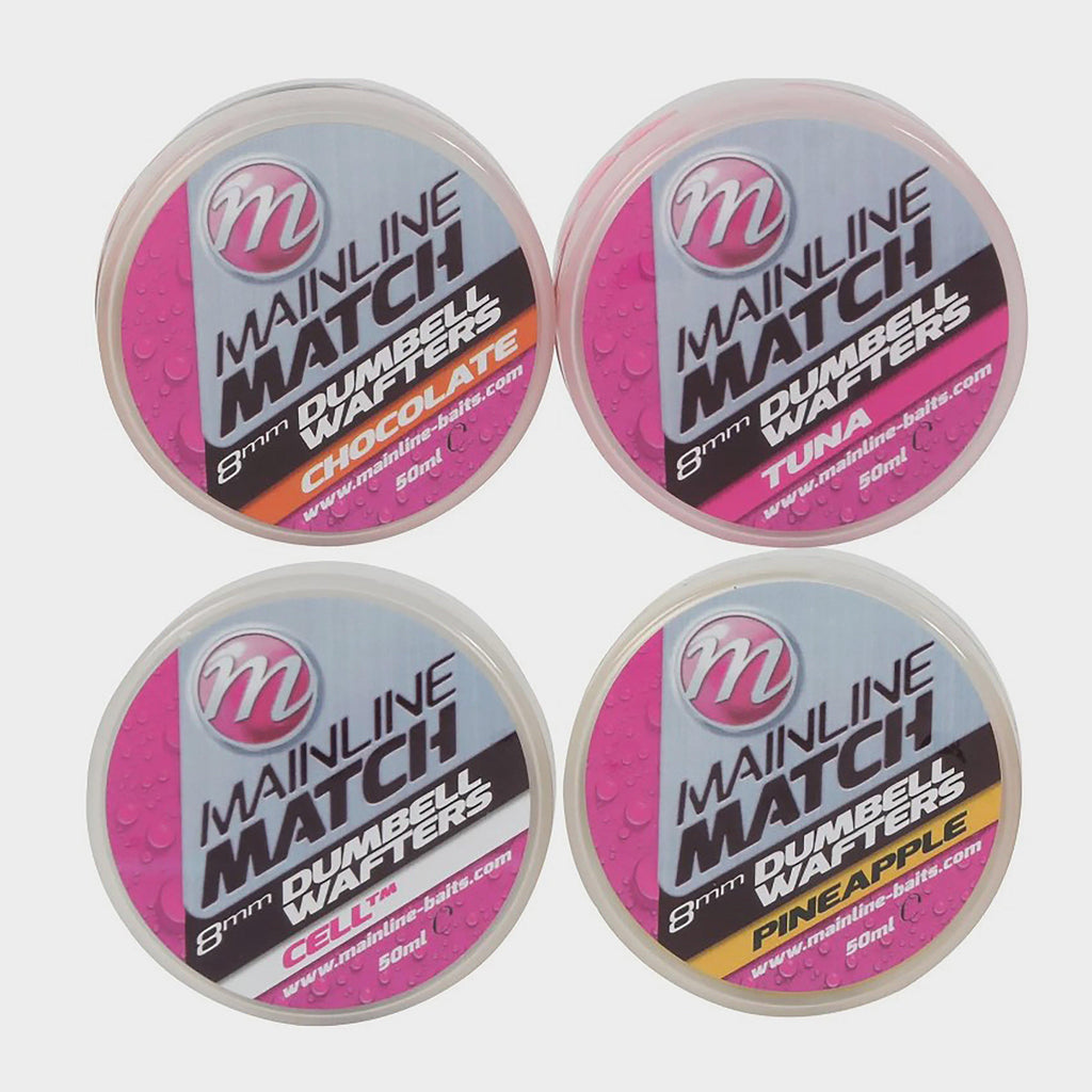 Mainline Match Dumbell Wafters 6mm Pink Tuna