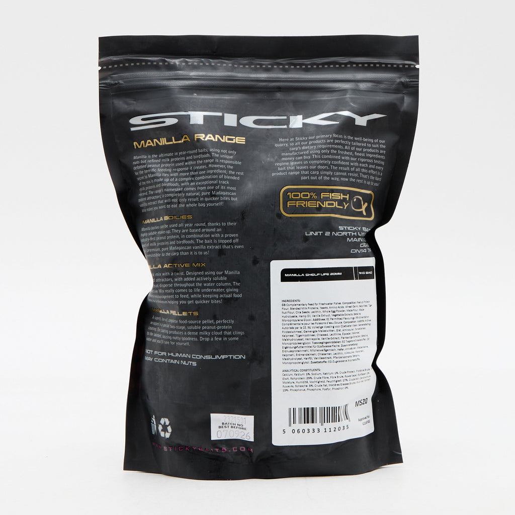 Manilla Shelf Life 20Mm 1Kg Bag