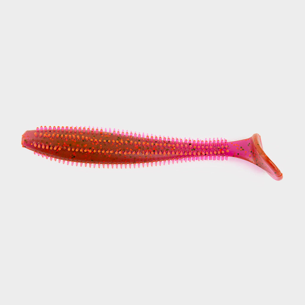 9Cm Rasberry Spikey Shad Ultra Uv