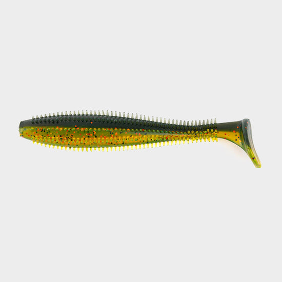 9Cm Dark Oil Spikey Shad Ultra Uv