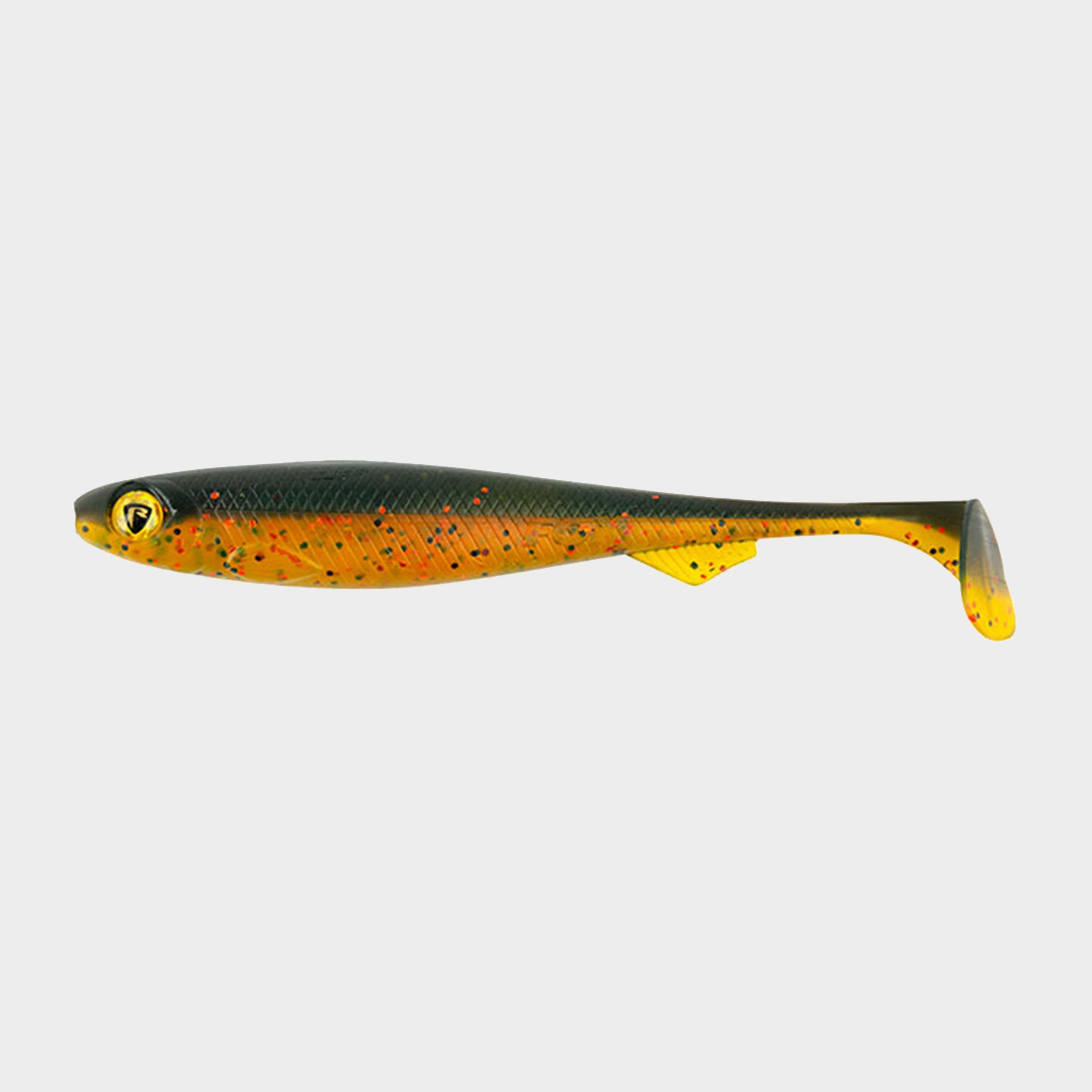 9Cm Dark Oil Slick Shad Ultra Uv