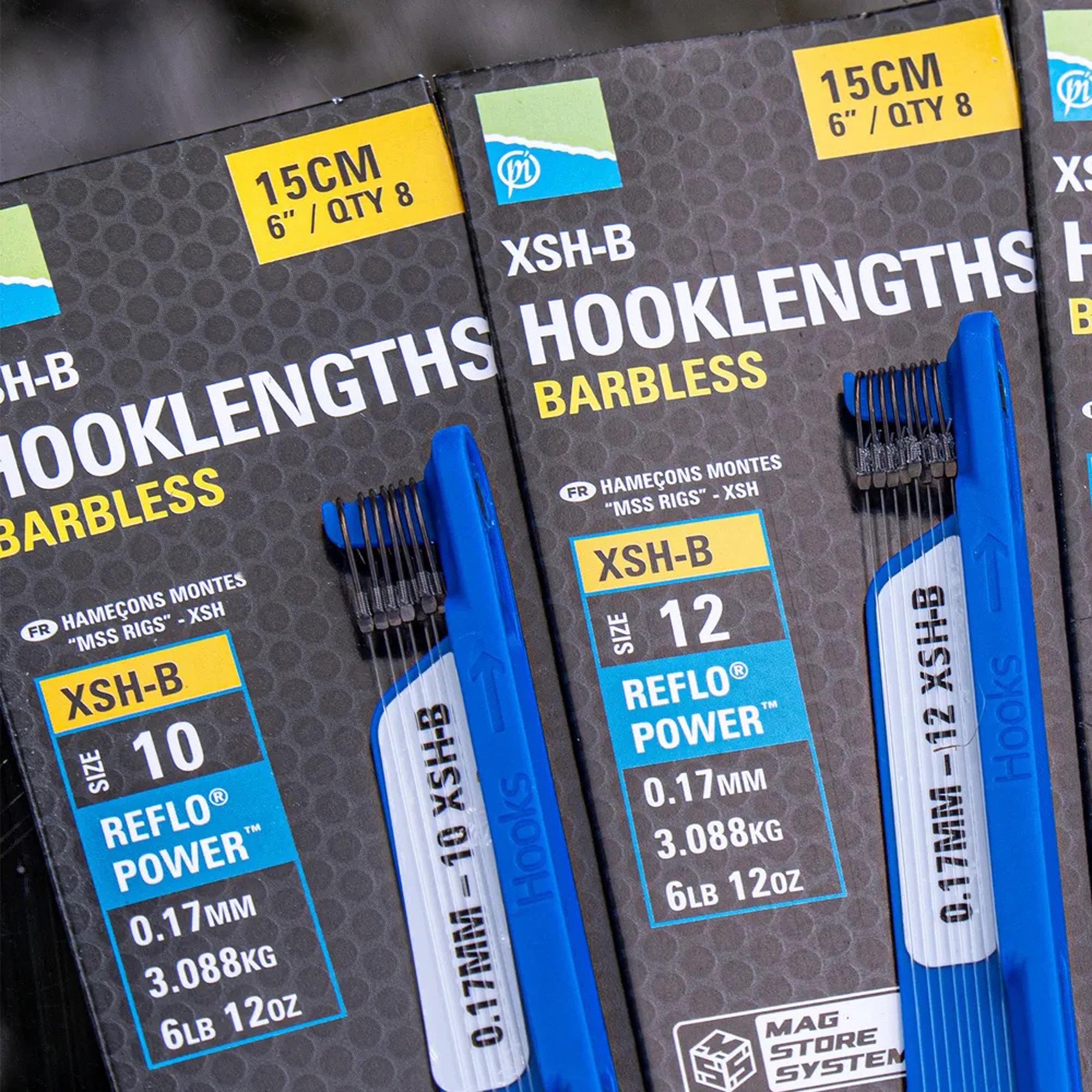 XSH-B 10 Hooklengths 15Cm