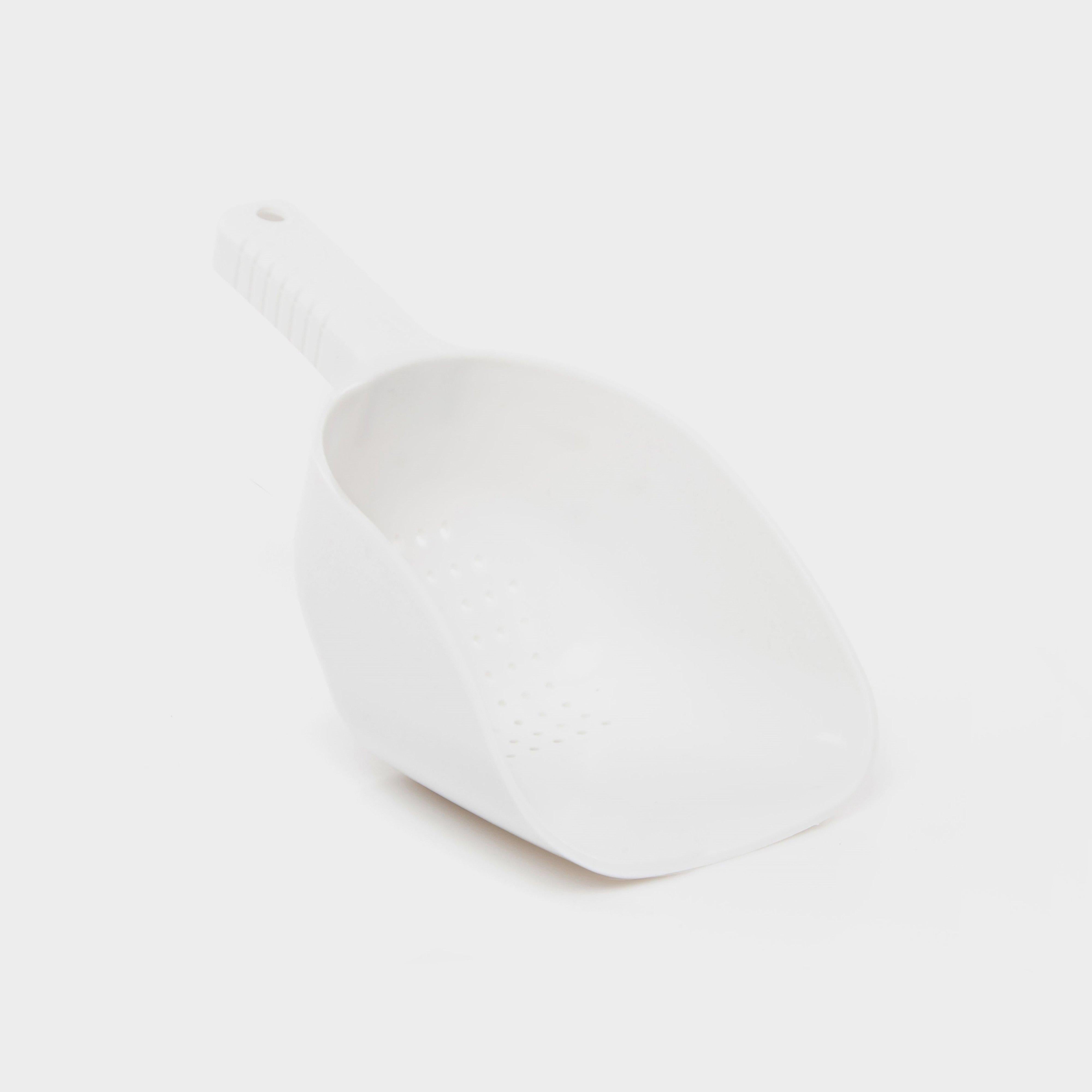Bait Spoon XL With Holes Wht