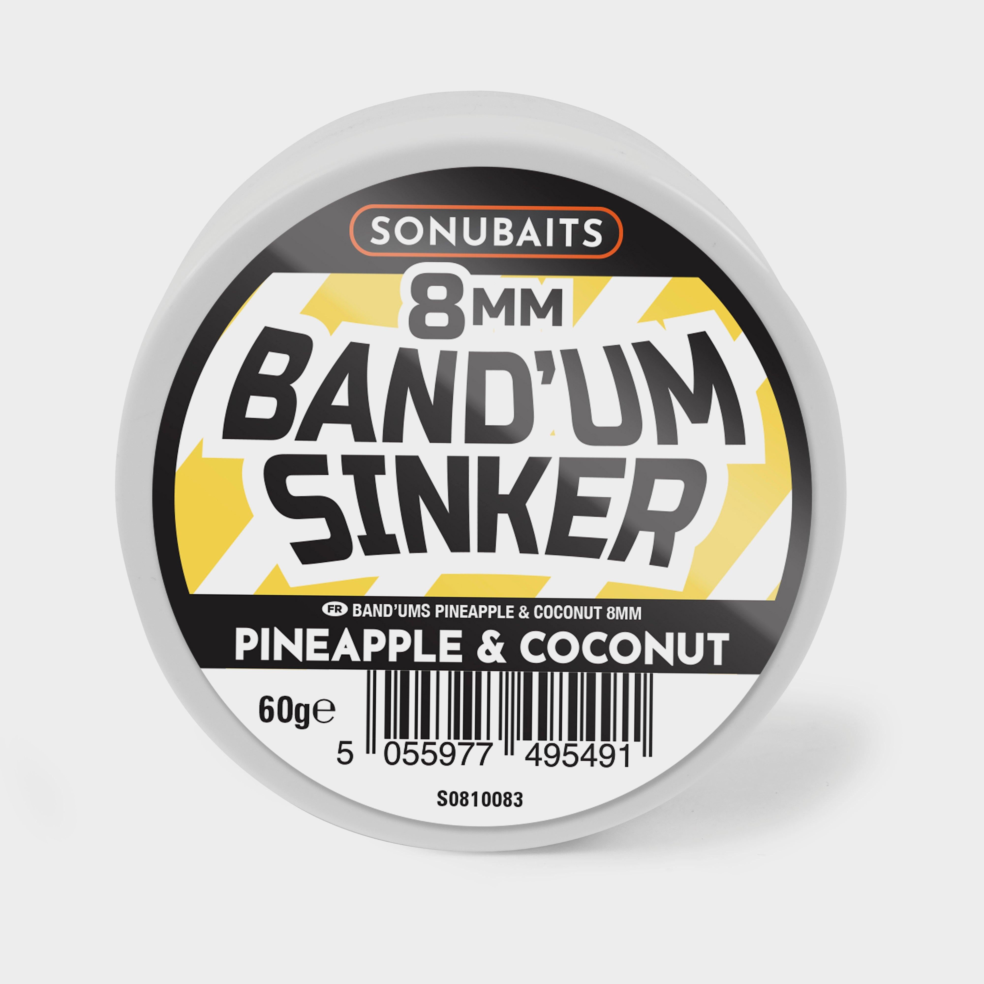 Band'um Sinkers Pineapple & Coconut - 8mm