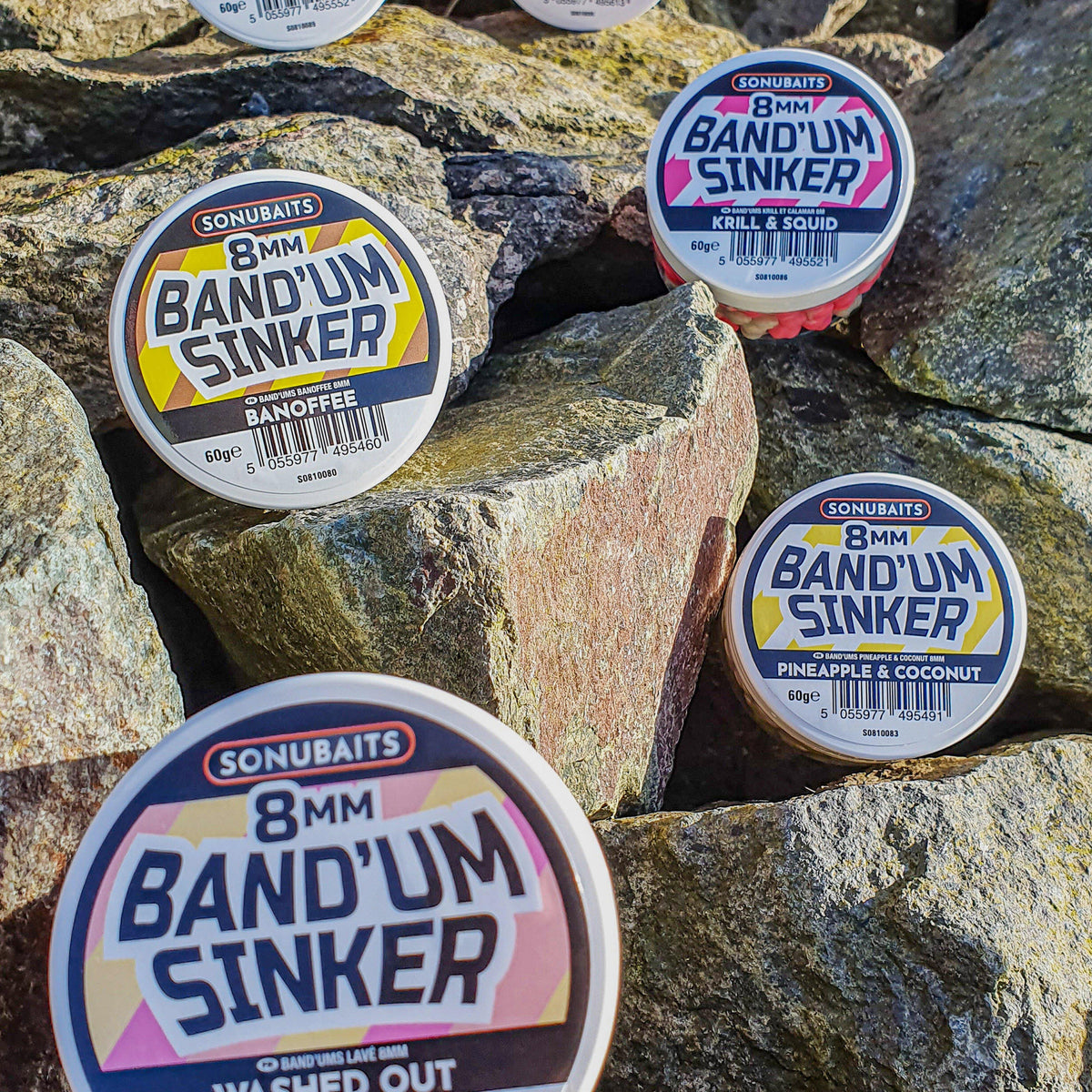 Band'um Sinkers Chocolate Org - 8mm
