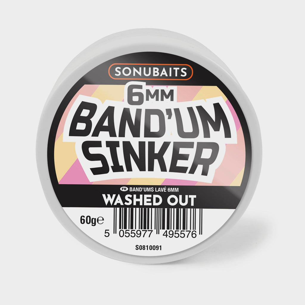 Band'um Sinkers Wshd Out - 6mm