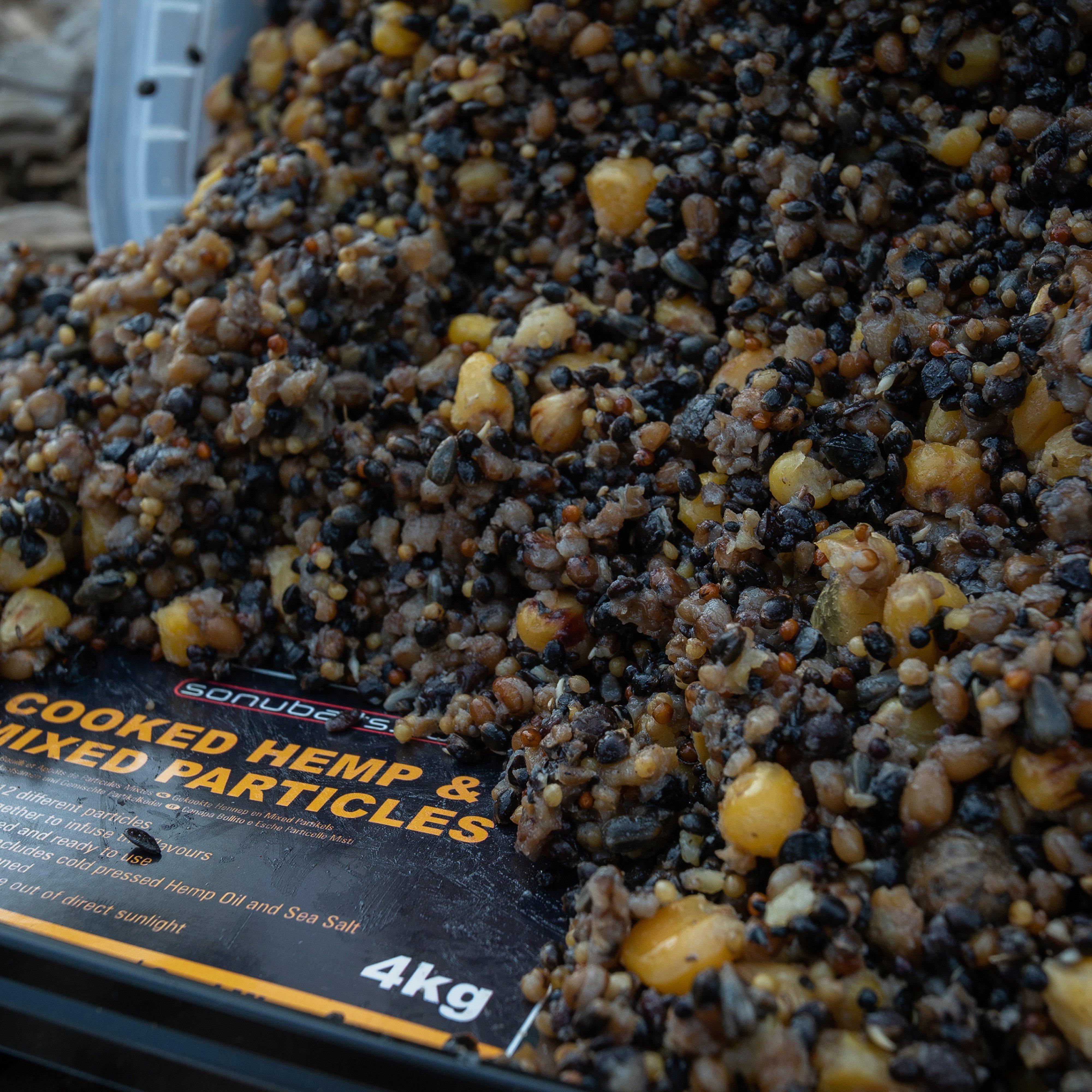Cooked Hemp And Mxd Particles Spod Mix