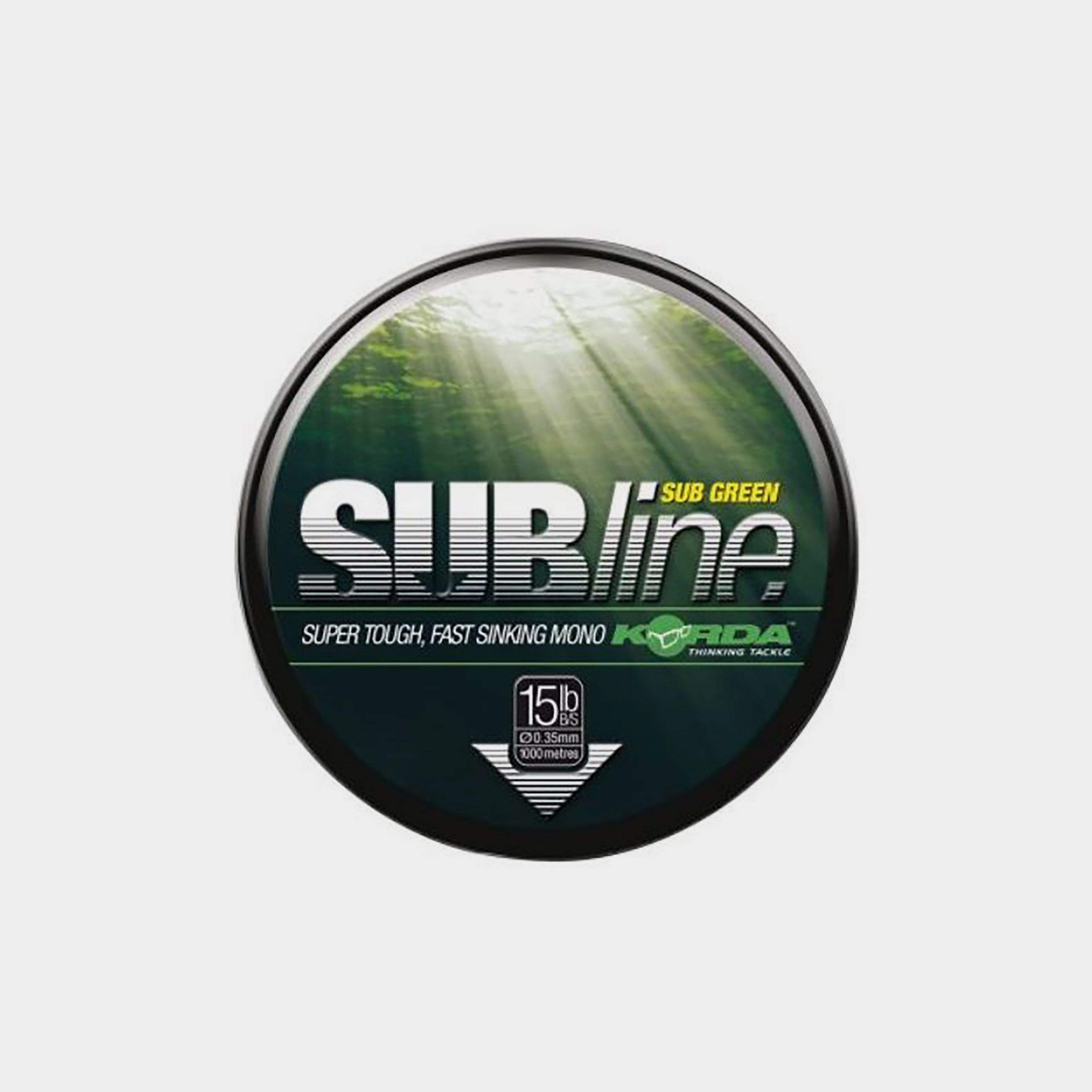 Subline Carp Monofilament 15Lb Grn