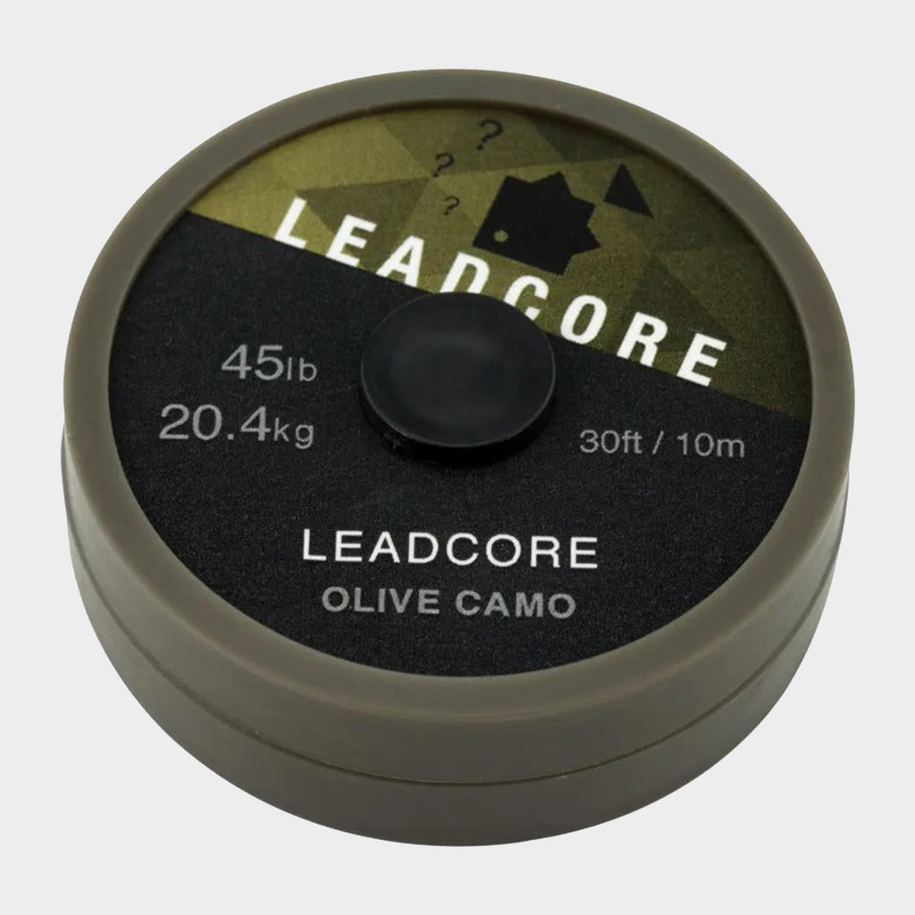 10m Leadcore 45Lb Olive Camo
