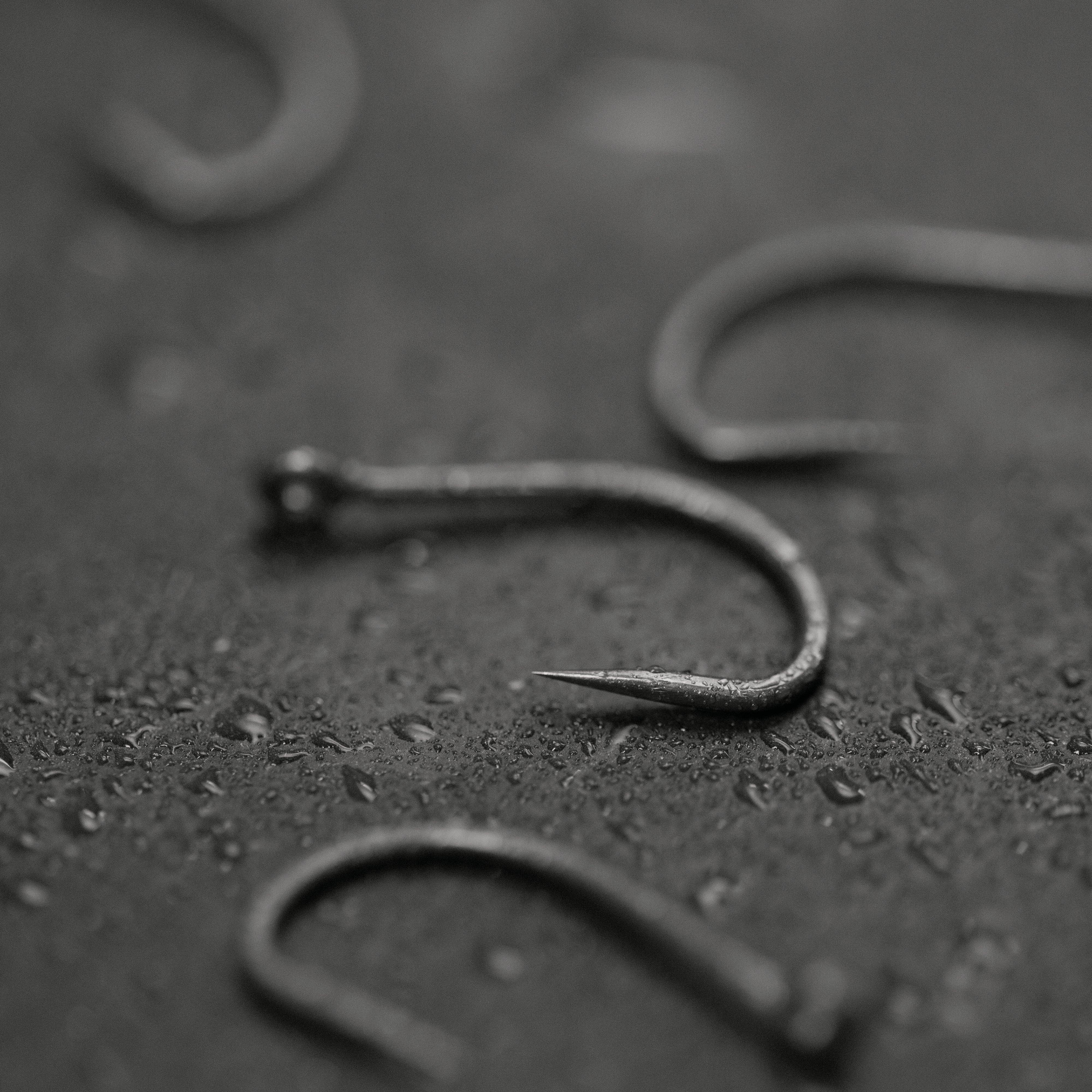 Straight Eye Hook Size 4