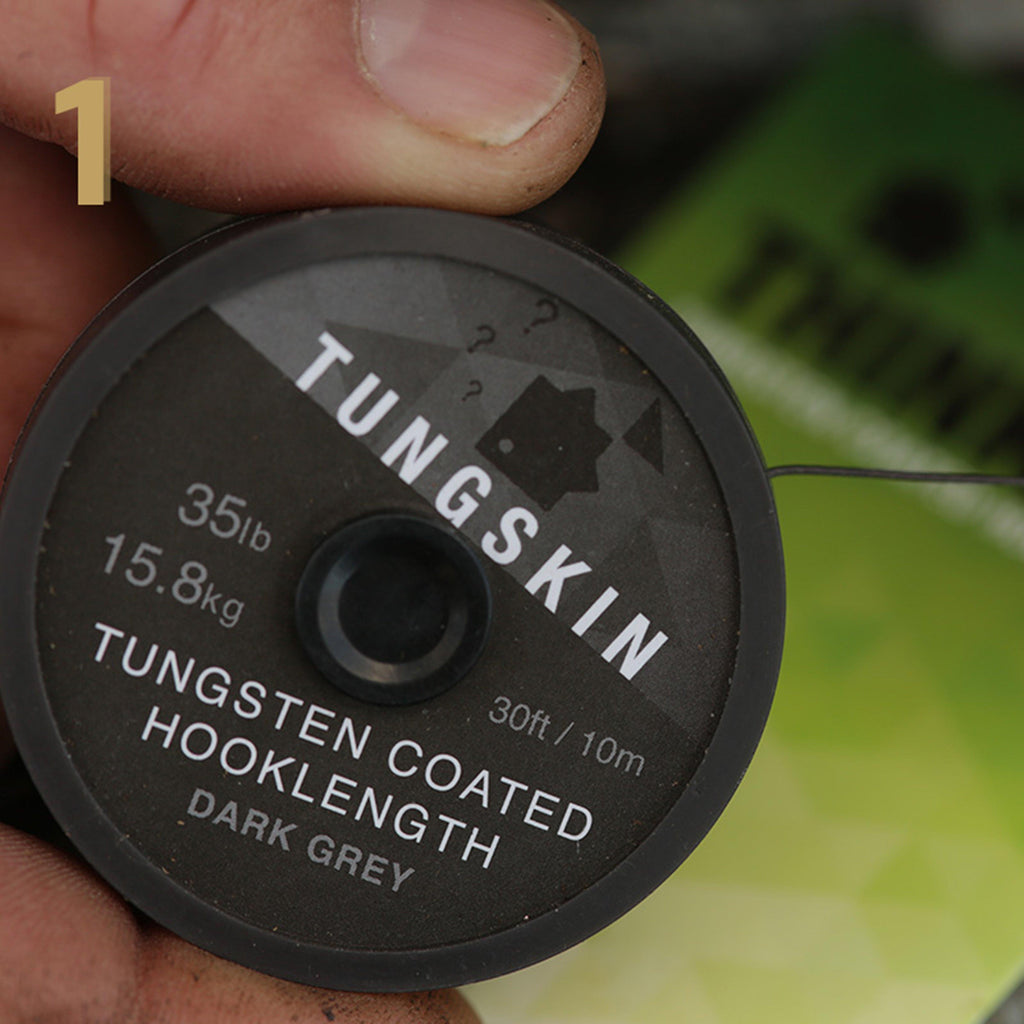Tungskin Hooklength 35lb