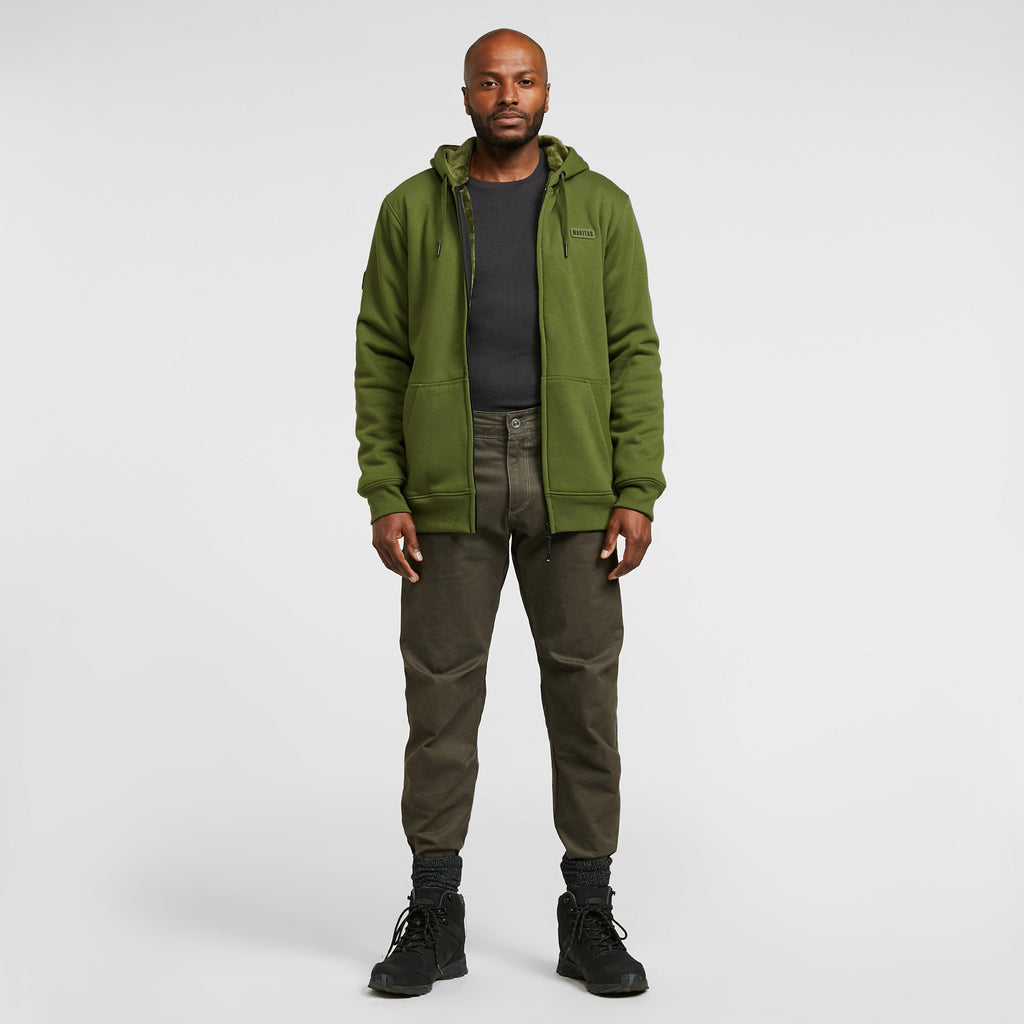 NVTS Sherpa Zip Hoody Green M