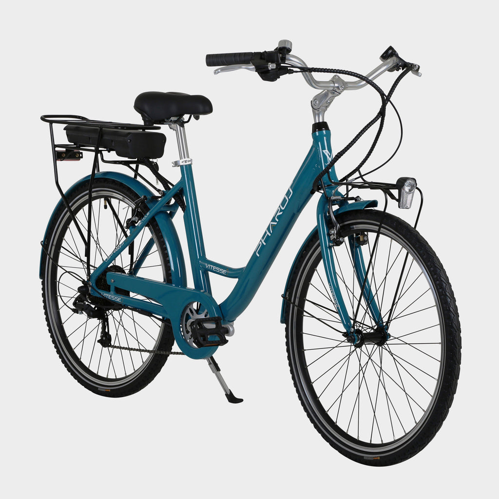 Pharos Unisex Electric Bike 26" x 46cm