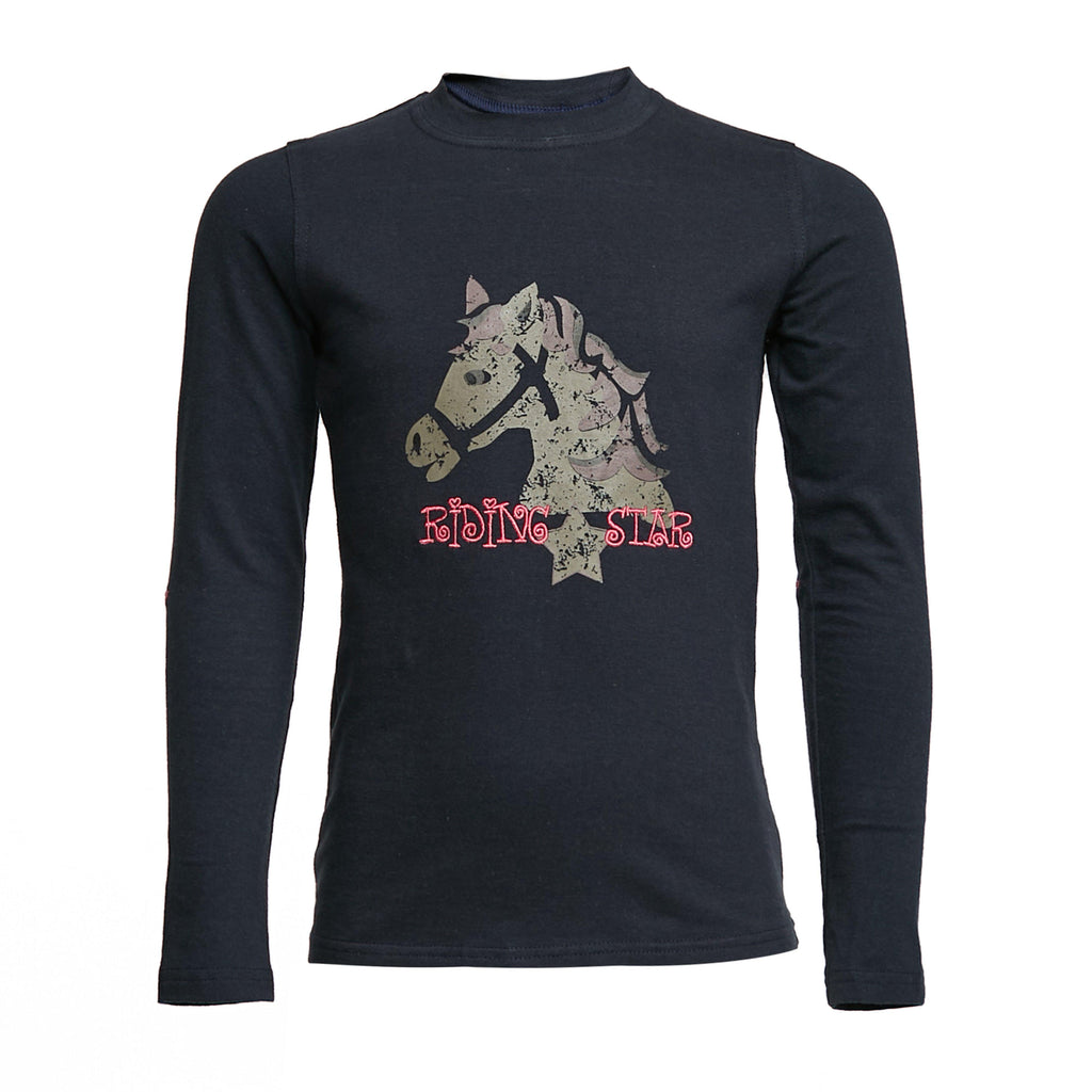 Kids’ Riding Star Long Sleeve Top