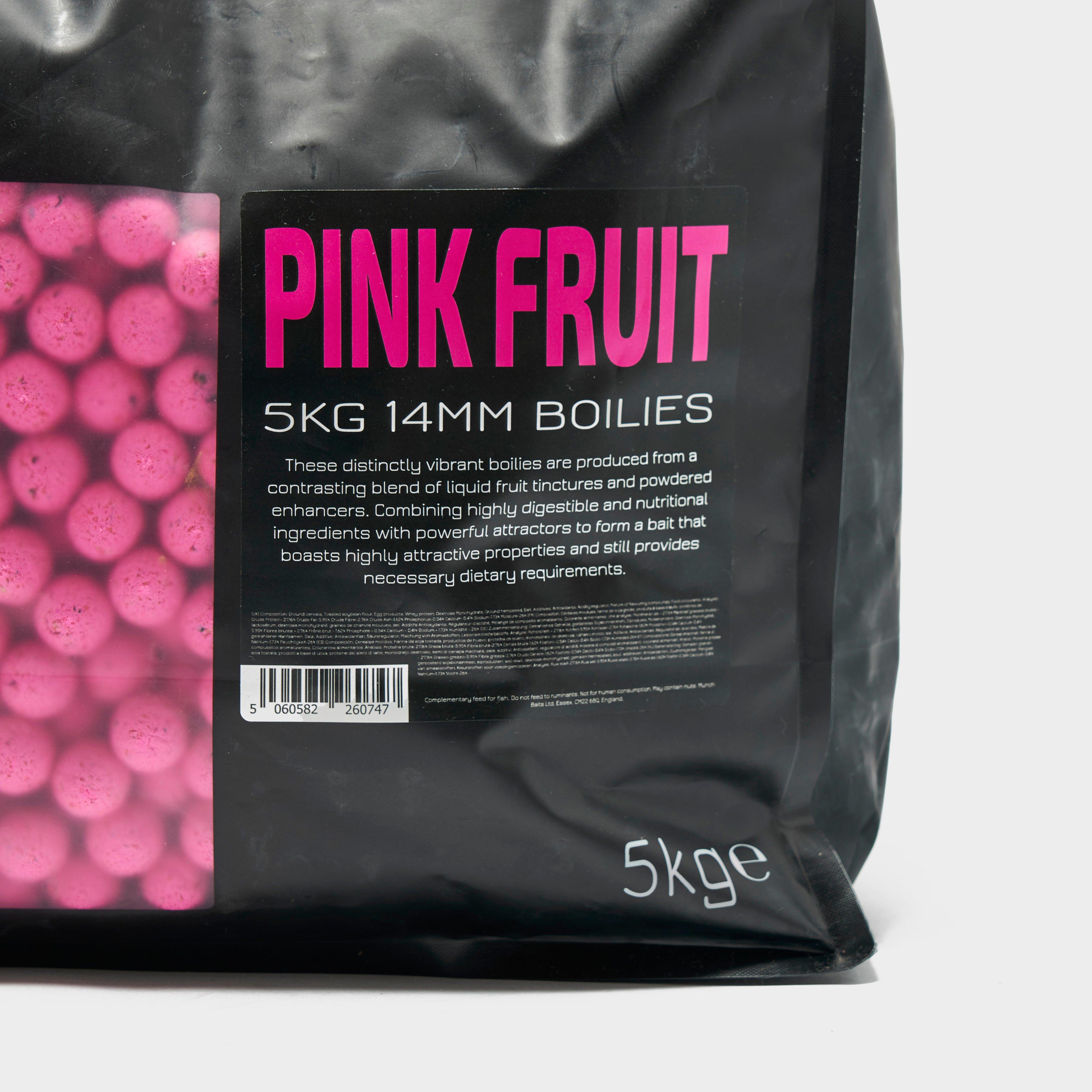 Munch Baits Pink Fruit Boilies 14mm 5kg