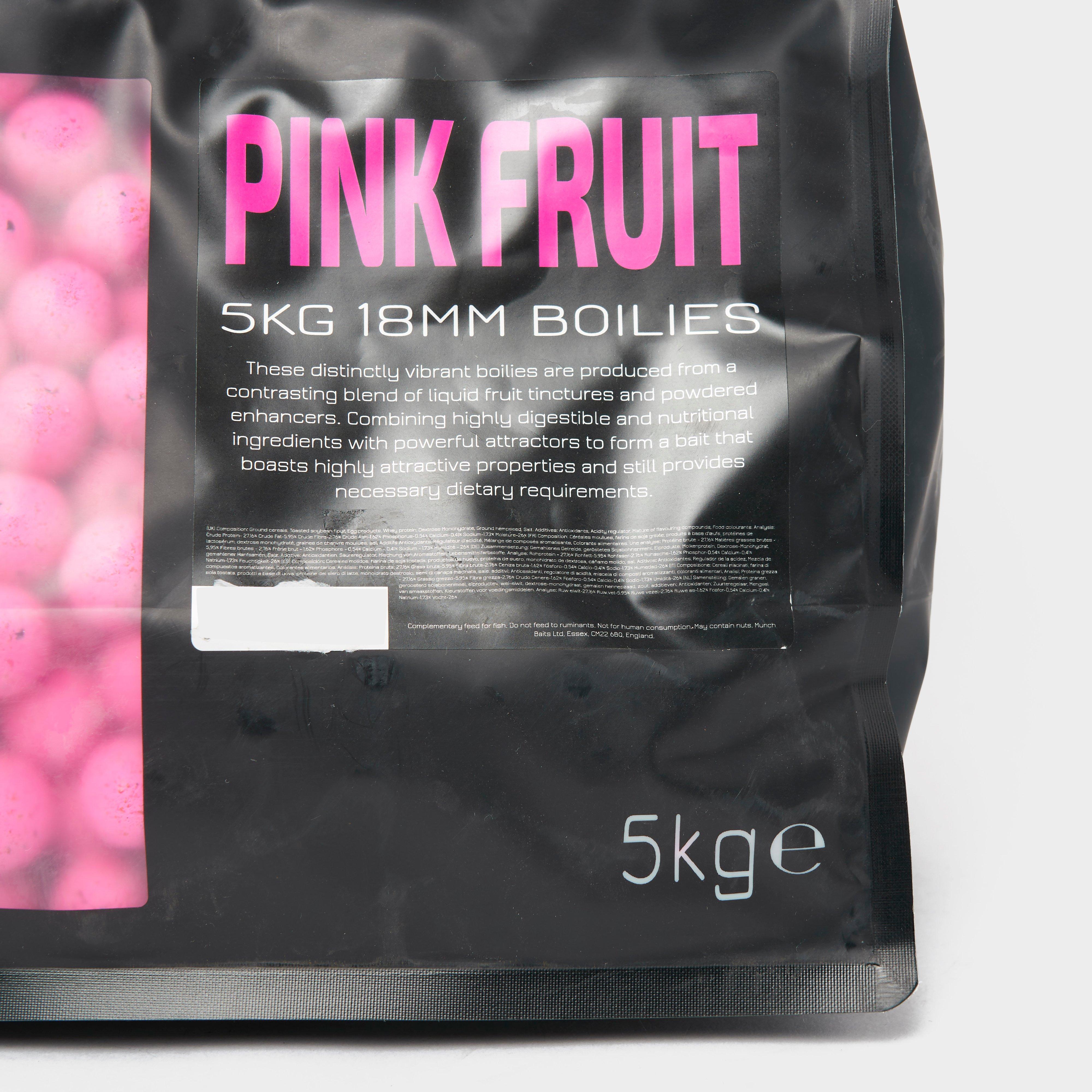 Munch Baits Pink Fruit Boilies 18mm 5kg