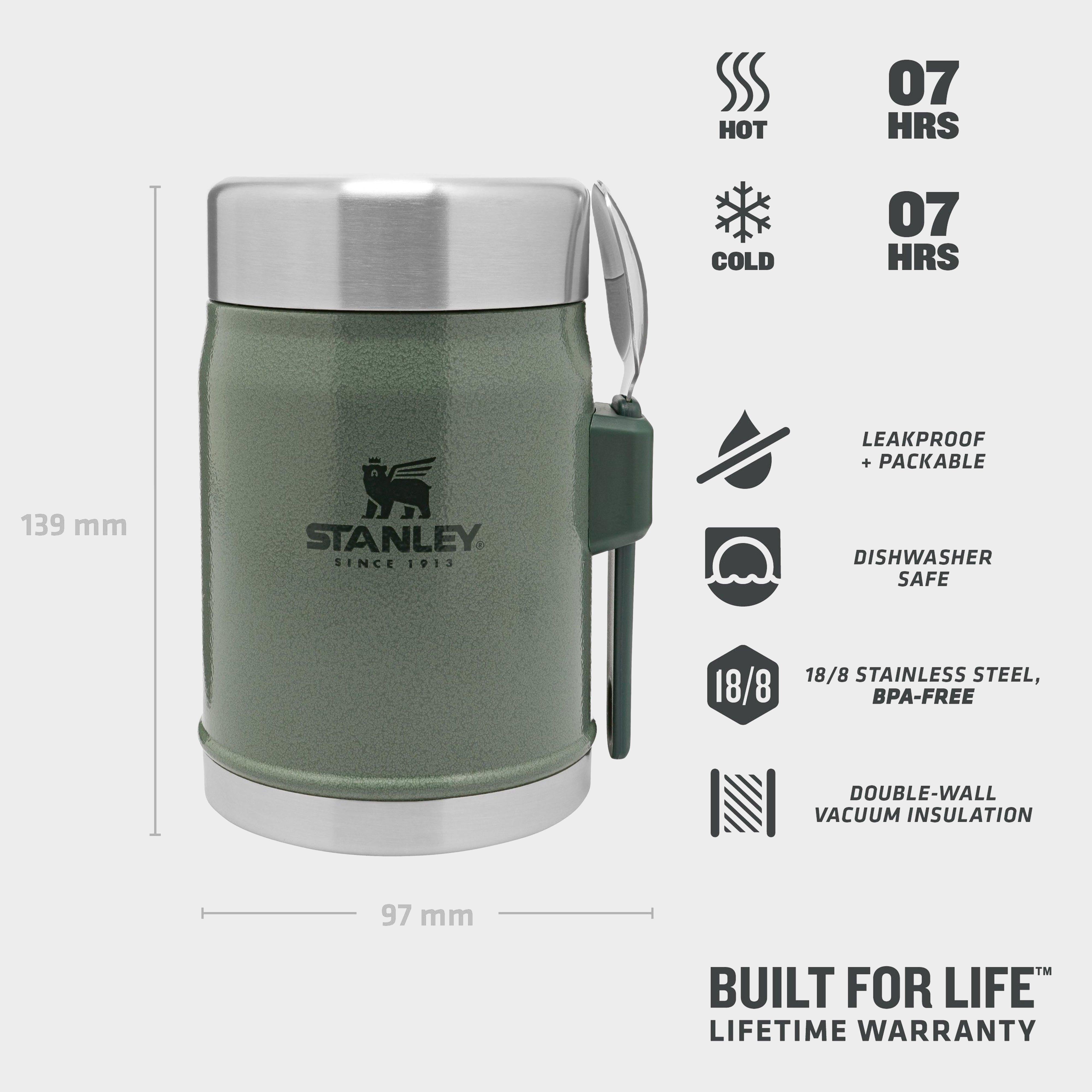 Classic Legendary Food Jar & Spork 0.4L