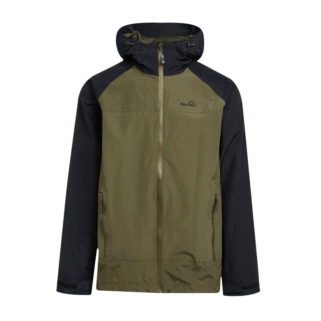 Men's Colour Block Waterproof Jacket
