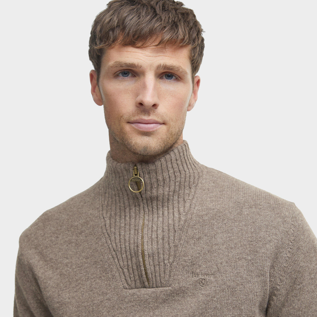 Essential Lambswool Half Zip Jumper