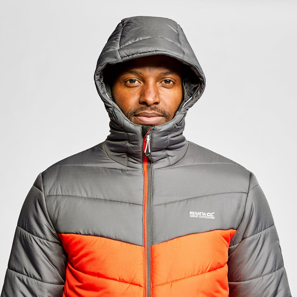 Men's Nevado V Insulated Quilted Hooded Walking Jacket