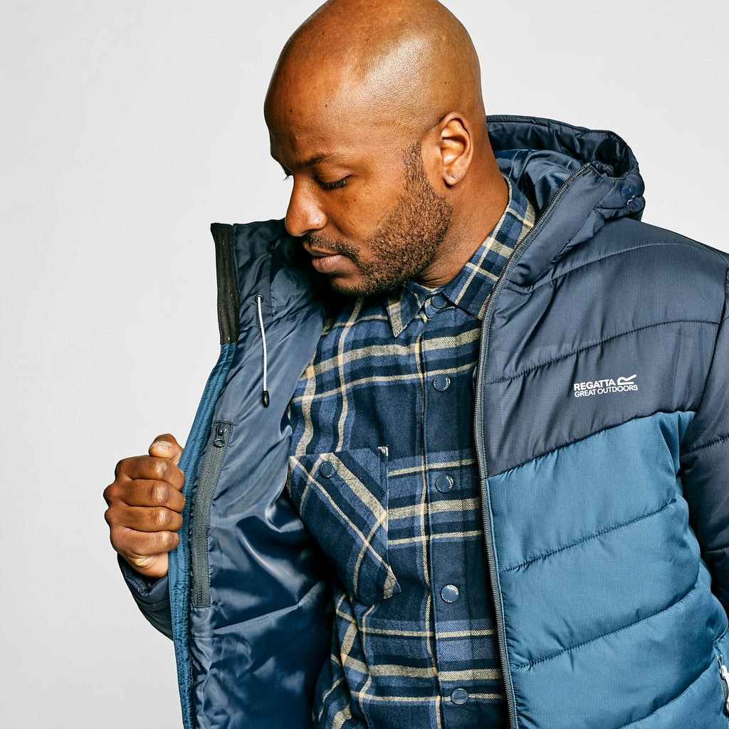 Men's Nevado V Insulated Quilted Hooded Walking Jacket