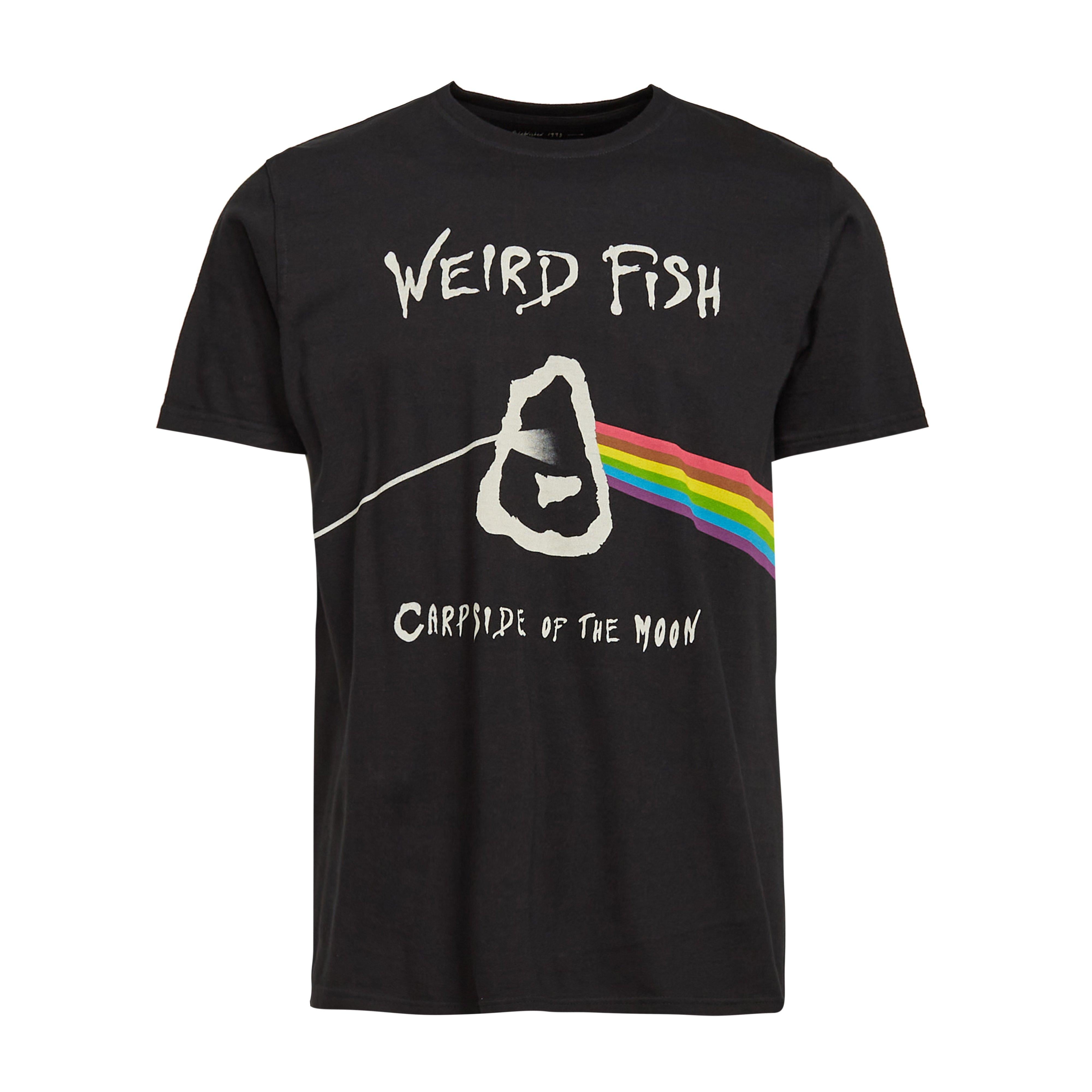 Men's Carp Side Front Print Artist T-shirt