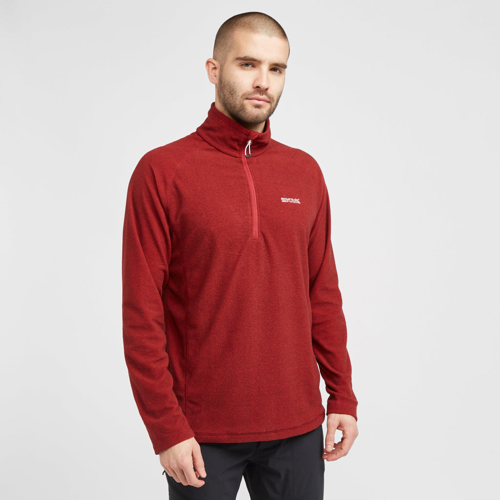 Mens Montes Zip Velour Fleece